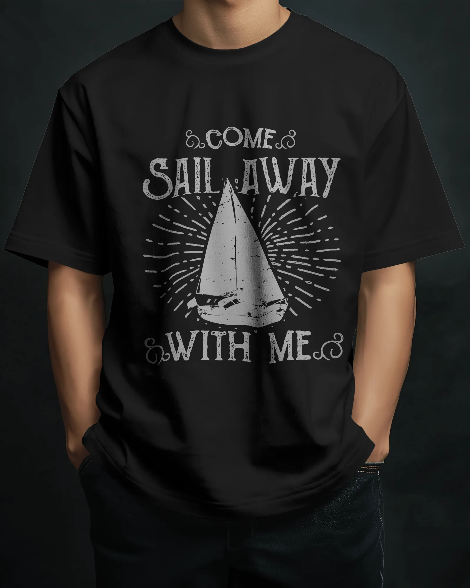 ["Premium Oversized 'Come Sail Away With Me' Nautical T-shirt by YORD (T-Shirts) - photo 1 of 12", "Premium Oversized 'Come Sail Away With Me' Nautical T-shirt by YORD (T-Shirts) - photo 2 of 12", "Premium Oversized 'Come Sail Away With Me' Nautical T-shirt by YORD (T-Shirts) - photo 3 of 12", "Premium Oversized 'Come Sail Away With Me' Nautical T-shirt by YORD (T-Shirts) - photo 4 of 12", "Premium Oversized 'Come Sail Away With Me' Nautical T-shirt by YORD (T-Shirts) - photo 5 of 12", "Premium Oversized 'C