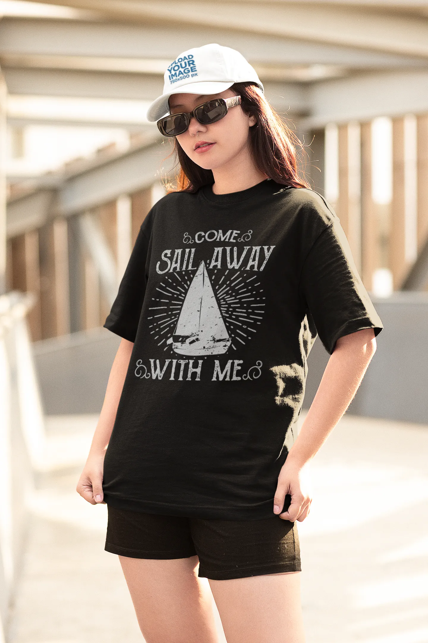 ["Premium Oversized 'Come Sail Away With Me' Nautical T-shirt by YORD (T-Shirts) - photo 1 of 12", "Premium Oversized 'Come Sail Away With Me' Nautical T-shirt by YORD (T-Shirts) - photo 2 of 12", "Premium Oversized 'Come Sail Away With Me' Nautical T-shirt by YORD (T-Shirts) - photo 3 of 12", "Premium Oversized 'Come Sail Away With Me' Nautical T-shirt by YORD (T-Shirts) - photo 4 of 12", "Premium Oversized 'Come Sail Away With Me' Nautical T-shirt by YORD (T-Shirts) - photo 5 of 12", "Premium Oversized 'C