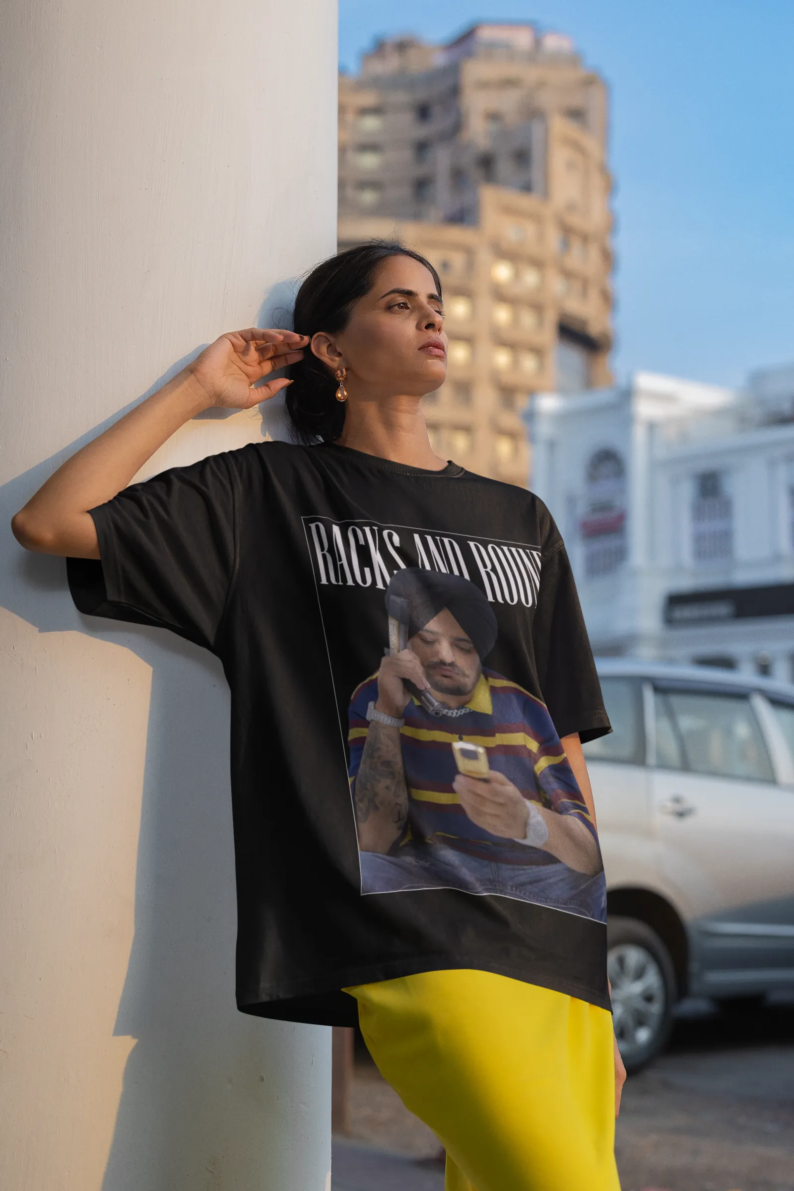 ["Premium Oversized 'Racks and Rounds' Tribute T-Shirt by YORD (T-Shirts) - photo 1 of 9", "Premium Oversized 'Racks and Rounds' Tribute T-Shirt by YORD (T-Shirts) - photo 2 of 9", "Premium Oversized 'Racks and Rounds' Tribute T-Shirt by YORD (T-Shirts) - photo 3 of 9", "Premium Oversized 'Racks and Rounds' Tribute T-Shirt by YORD (T-Shirts) - photo 4 of 9", "Premium Oversized 'Racks and Rounds' Tribute T-Shirt by YORD (T-Shirts) - photo 5 of 9", "Premium Oversized 'Racks and Rounds' Tribute T-Shirt by YORD