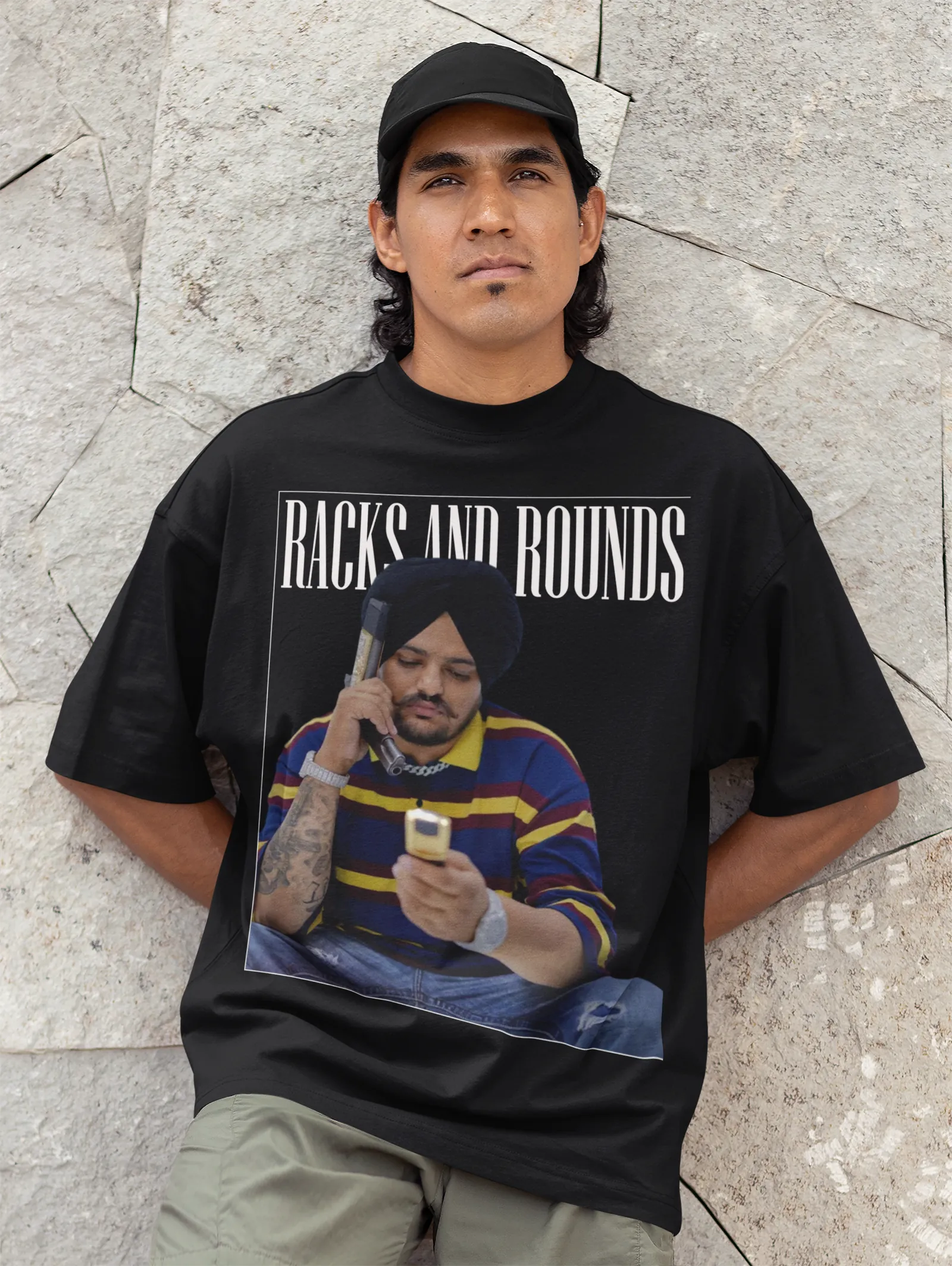 ["Premium Oversized 'Racks and Rounds' Tribute T-Shirt by YORD (T-Shirts) - photo 1 of 9", "Premium Oversized 'Racks and Rounds' Tribute T-Shirt by YORD (T-Shirts) - photo 2 of 9", "Premium Oversized 'Racks and Rounds' Tribute T-Shirt by YORD (T-Shirts) - photo 3 of 9", "Premium Oversized 'Racks and Rounds' Tribute T-Shirt by YORD (T-Shirts) - photo 4 of 9", "Premium Oversized 'Racks and Rounds' Tribute T-Shirt by YORD (T-Shirts) - photo 5 of 9", "Premium Oversized 'Racks and Rounds' Tribute T-Shirt by YORD