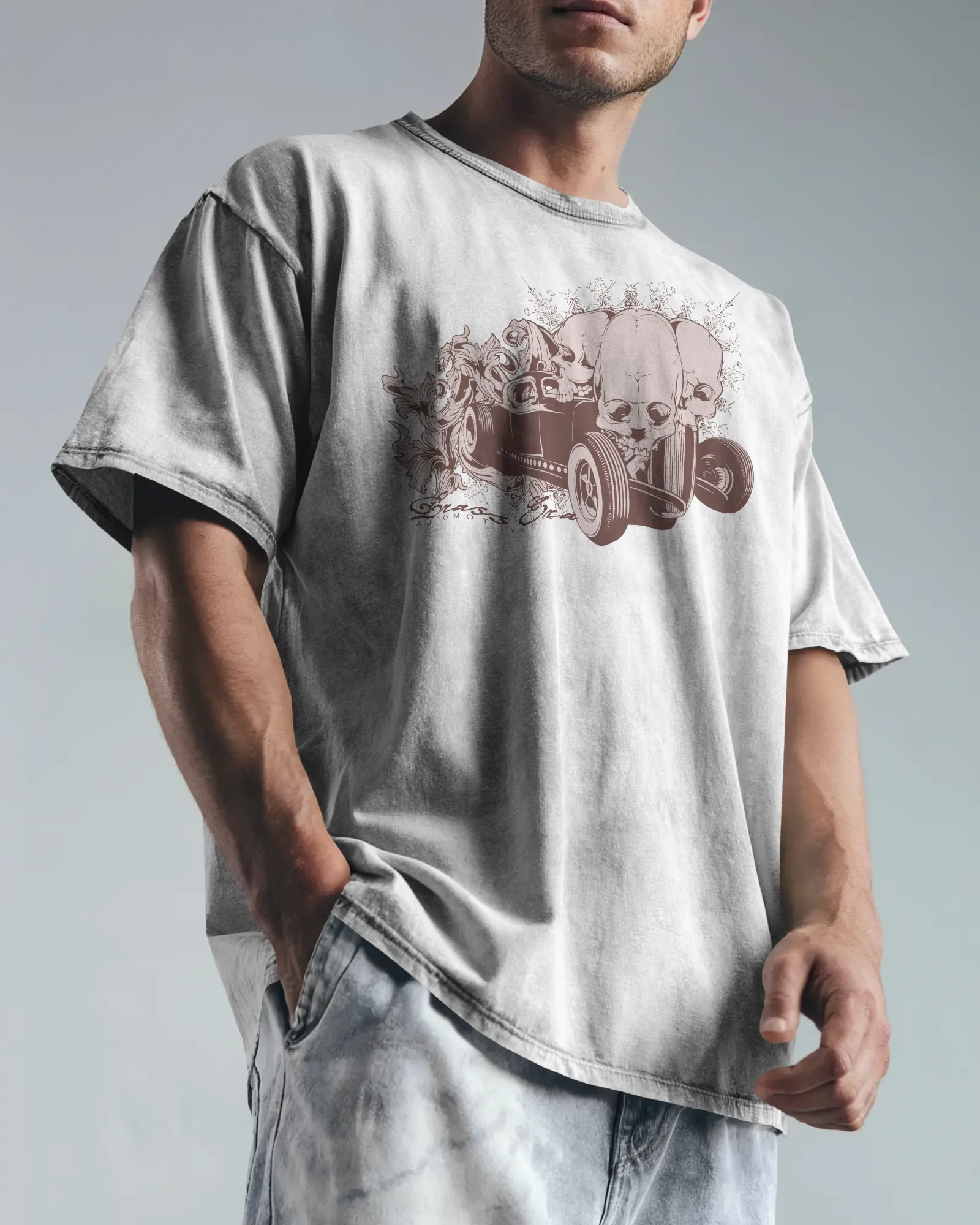 ['Premium Oversized Skull Hotrod Graphic T-shirt by YORD (T-Shirts) - photo 1 of 9', 'Premium Oversized Skull Hotrod Graphic T-shirt by YORD (T-Shirts) - photo 2 of 9', 'Premium Oversized Skull Hotrod Graphic T-shirt by YORD (T-Shirts) - photo 3 of 9', 'Premium Oversized Skull Hotrod Graphic T-shirt by YORD (T-Shirts) - photo 4 of 9', 'Premium Oversized Skull Hotrod Graphic T-shirt by YORD (T-Shirts) - photo 5 of 9', 'Premium Oversized Skull Hotrod Graphic T-shirt by YORD (T-Shirts) - photo 6 of 9', 'Premiu