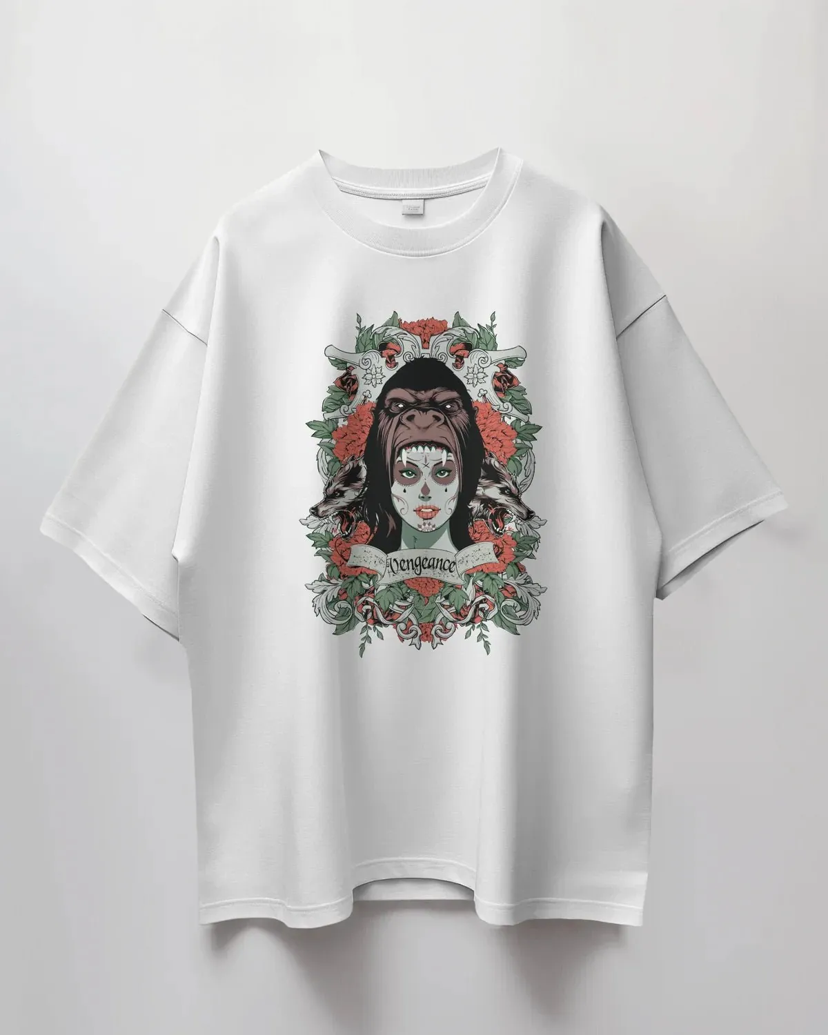 ["Premium Oversized 'Vengeance' Gothic Art T-Shirt by YORD (T-Shirts) - photo 1 of 10", "Premium Oversized 'Vengeance' Gothic Art T-Shirt by YORD (T-Shirts) - photo 2 of 10", "Premium Oversized 'Vengeance' Gothic Art T-Shirt by YORD (T-Shirts) - photo 3 of 10", "Premium Oversized 'Vengeance' Gothic Art T-Shirt by YORD (T-Shirts) - photo 4 of 10", "Premium Oversized 'Vengeance' Gothic Art T-Shirt by YORD (T-Shirts) - photo 5 of 10", "Premium Oversized 'Vengeance' Gothic Art T-Shirt by YORD (T-Shirts) - photo