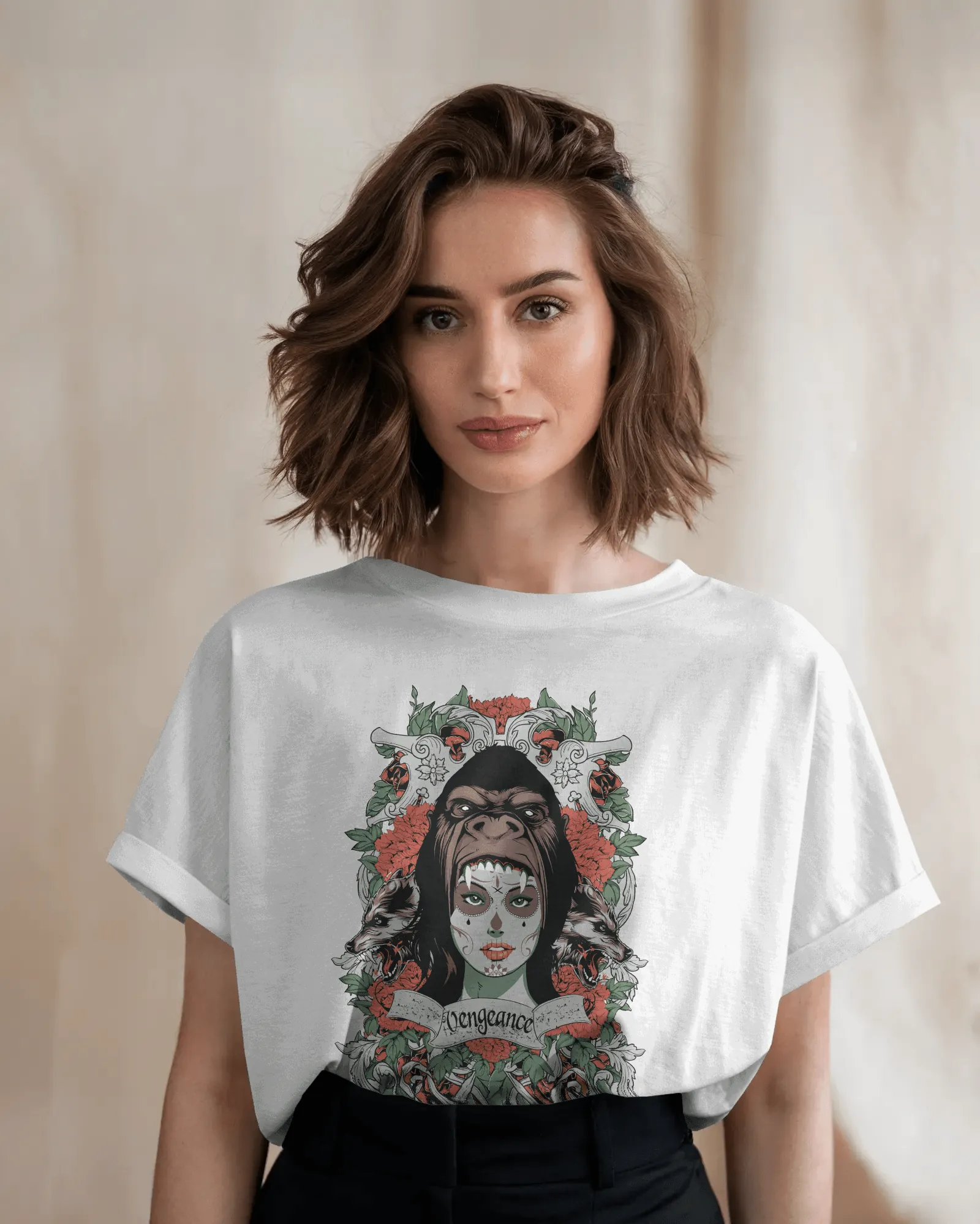 ["Premium Oversized 'Vengeance' Gothic Art T-Shirt by YORD (T-Shirts) - photo 1 of 10", "Premium Oversized 'Vengeance' Gothic Art T-Shirt by YORD (T-Shirts) - photo 2 of 10", "Premium Oversized 'Vengeance' Gothic Art T-Shirt by YORD (T-Shirts) - photo 3 of 10", "Premium Oversized 'Vengeance' Gothic Art T-Shirt by YORD (T-Shirts) - photo 4 of 10", "Premium Oversized 'Vengeance' Gothic Art T-Shirt by YORD (T-Shirts) - photo 5 of 10", "Premium Oversized 'Vengeance' Gothic Art T-Shirt by YORD (T-Shirts) - photo