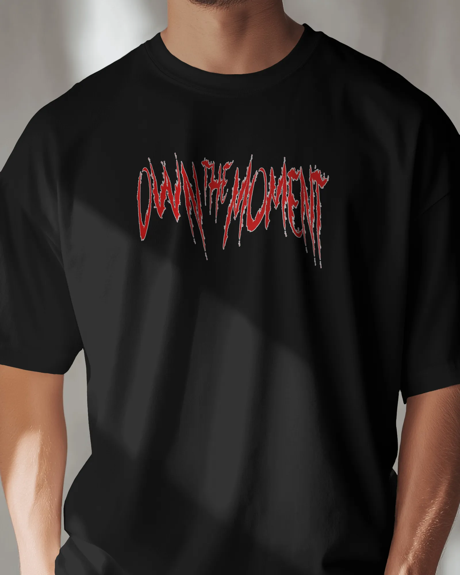 ['Premium OWN THE MOMENT Graphic Regular Fit T-shirt by YORD (T-Shirts) - photo 1 of 8', 'Premium OWN THE MOMENT Graphic Regular Fit T-shirt by YORD (T-Shirts) - photo 2 of 8', 'Premium OWN THE MOMENT Graphic Regular Fit T-shirt by YORD (T-Shirts) - photo 3 of 8', 'Premium OWN THE MOMENT Graphic Regular Fit T-shirt by YORD (T-Shirts) - photo 4 of 8', 'Premium OWN THE MOMENT Graphic Regular Fit T-shirt by YORD (T-Shirts) - photo 5 of 8', 'Premium OWN THE MOMENT Graphic Regular Fit T-shirt by YORD (T-Shirts) 