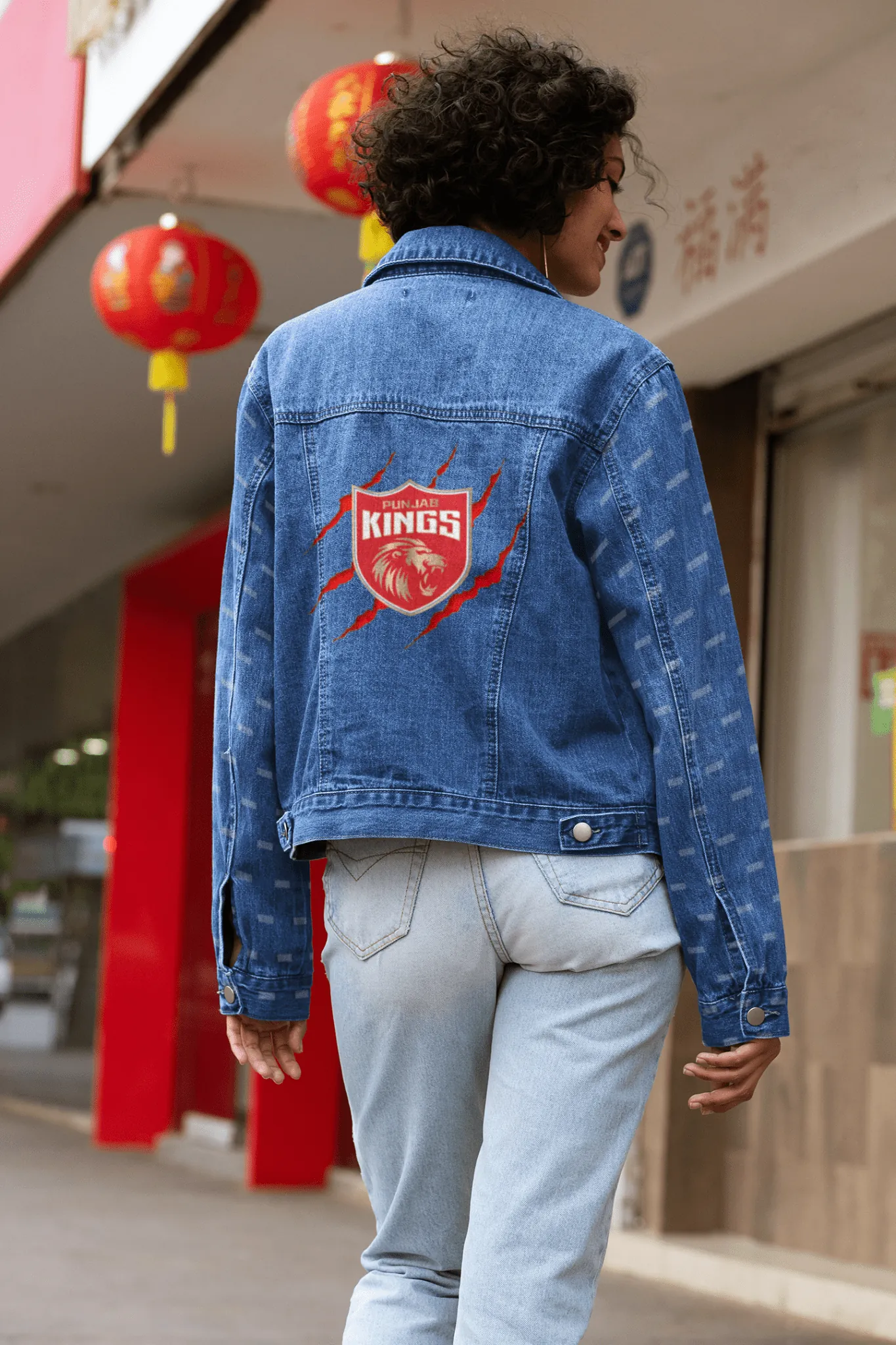 ['Premium Punjab Kings IPL Denim Jacket with Lion Crest Design by YORD (Denim) - photo 1 of 6', 'Premium Punjab Kings IPL Denim Jacket with Lion Crest Design by YORD (Denim) - photo 2 of 6', 'Premium Punjab Kings IPL Denim Jacket with Lion Crest Design by YORD (Denim) - photo 3 of 6', 'Premium Punjab Kings IPL Denim Jacket with Lion Crest Design by YORD (Denim) - photo 4 of 6', 'Premium Punjab Kings IPL Denim Jacket with Lion Crest Design by YORD (Denim) - photo 5 of 6', 'Premium Punjab Kings IPL Denim Jack
