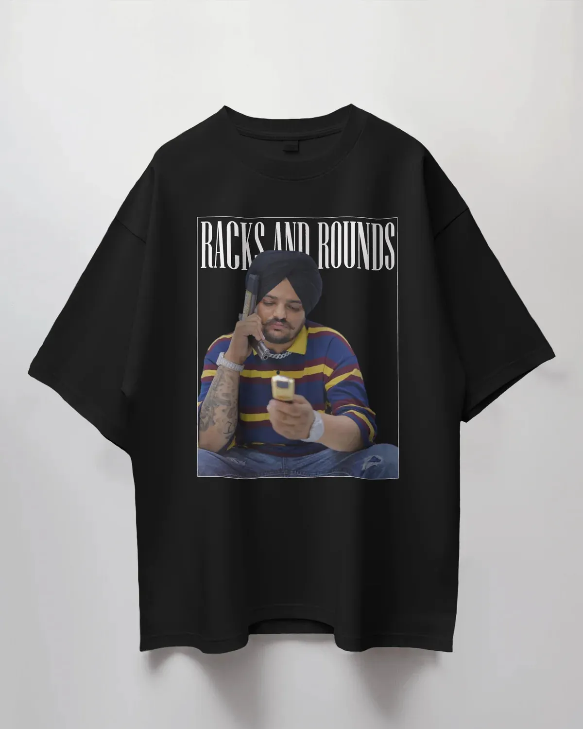 ["Premium 'Racks and Rounds' Oversized Streetwear T-shirt by YORD (T-Shirts) - photo 1 of 8", "Premium 'Racks and Rounds' Oversized Streetwear T-shirt by YORD (T-Shirts) - photo 2 of 8", "Premium 'Racks and Rounds' Oversized Streetwear T-shirt by YORD (T-Shirts) - photo 3 of 8", "Premium 'Racks and Rounds' Oversized Streetwear T-shirt by YORD (T-Shirts) - photo 4 of 8", "Premium 'Racks and Rounds' Oversized Streetwear T-shirt by YORD (T-Shirts) - photo 5 of 8", "Premium 'Racks and Rounds' Oversized Streetwe