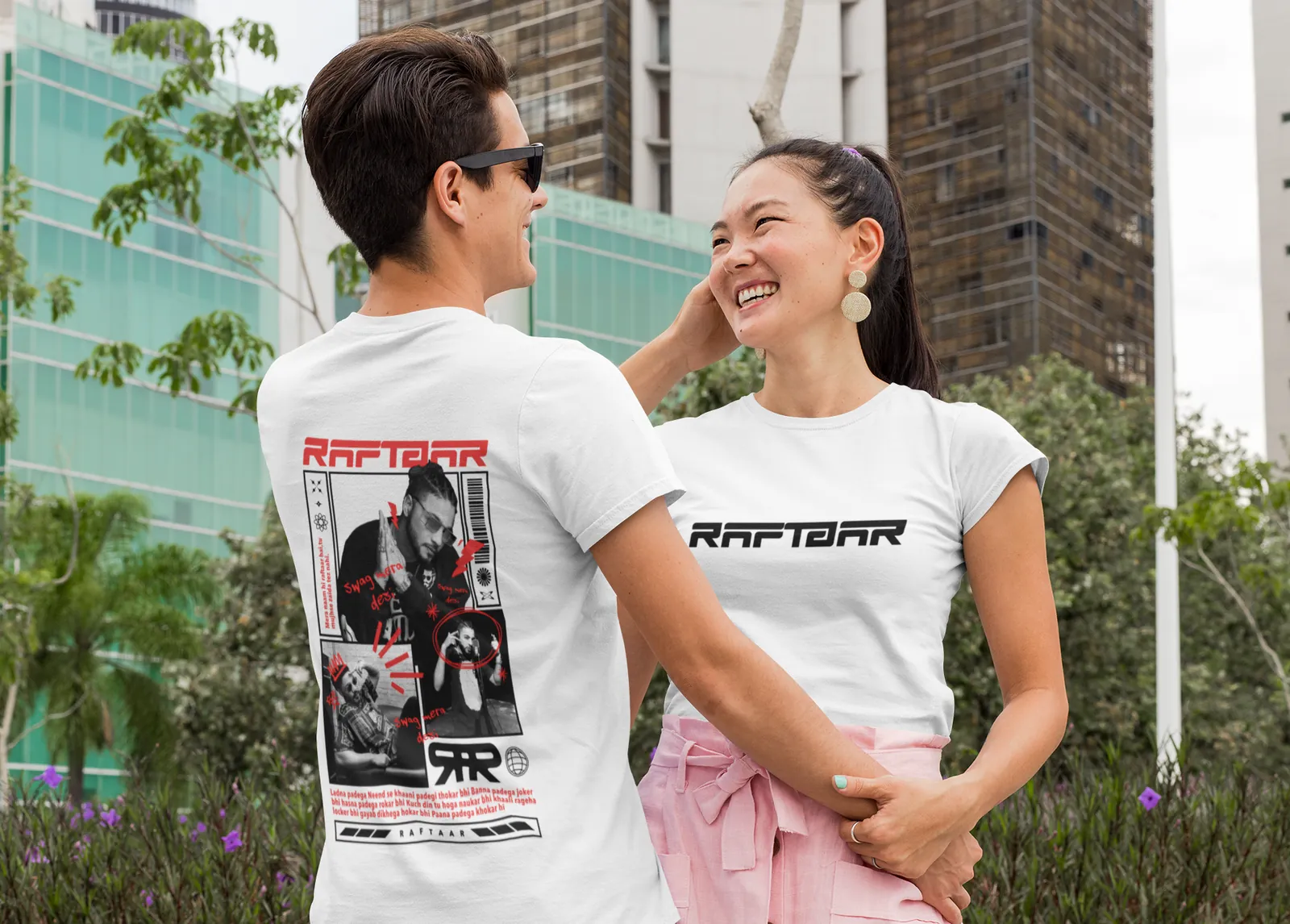 ['Premium RAFTAAR Limited Edition Cotton T-shirt by YORD (T-Shirts) - photo 1 of 6', 'Premium RAFTAAR Limited Edition Cotton T-shirt by YORD (T-Shirts) - photo 2 of 6', 'Premium RAFTAAR Limited Edition Cotton T-shirt by YORD (T-Shirts) - photo 3 of 6', 'Premium RAFTAAR Limited Edition Cotton T-shirt by YORD (T-Shirts) - photo 4 of 6', 'Premium RAFTAAR Limited Edition Cotton T-shirt by YORD (T-Shirts) - photo 5 of 6', 'Premium RAFTAAR Limited Edition Cotton T-shirt by YORD (T-Shirts) - photo 6 of 6']