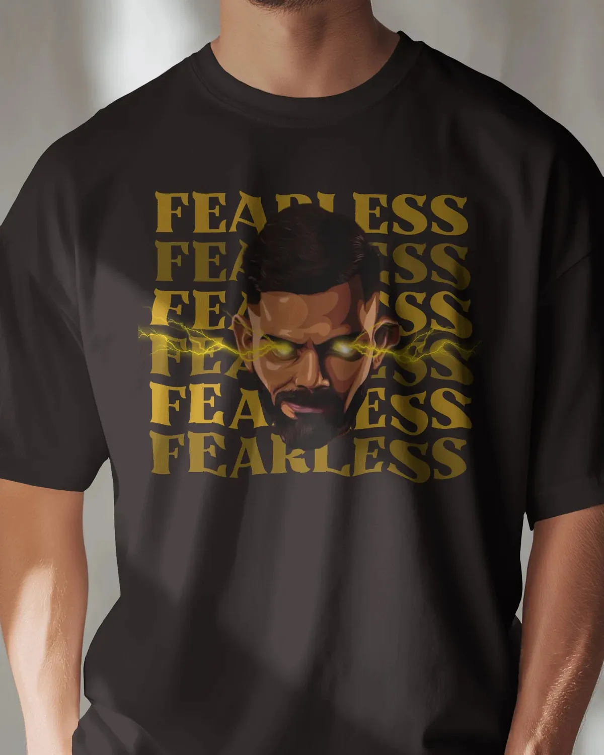 Premium RCB Fearless Glow-In-Dark Regular T-Shirt | Limited Edition