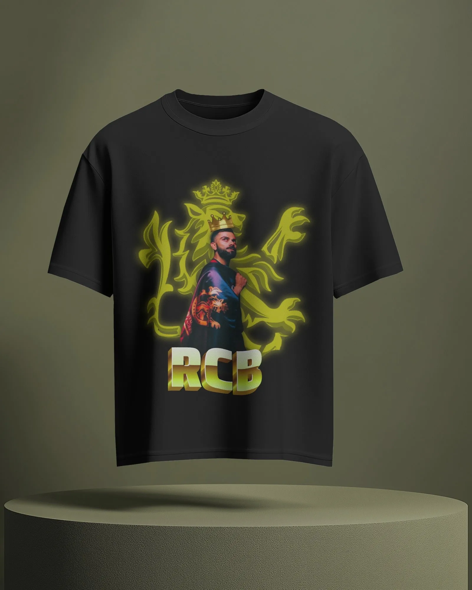 ['Premium RCB Royal Cricket Glow Print T-Shirt | Limited Edition by YORD (T-Shirts) - photo 1 of 3', 'Premium RCB Royal Cricket Glow Print T-Shirt | Limited Edition by YORD (T-Shirts) - photo 2 of 3', 'Premium RCB Royal Cricket Glow Print T-Shirt | Limited Edition by YORD (T-Shirts) - photo 3 of 3']