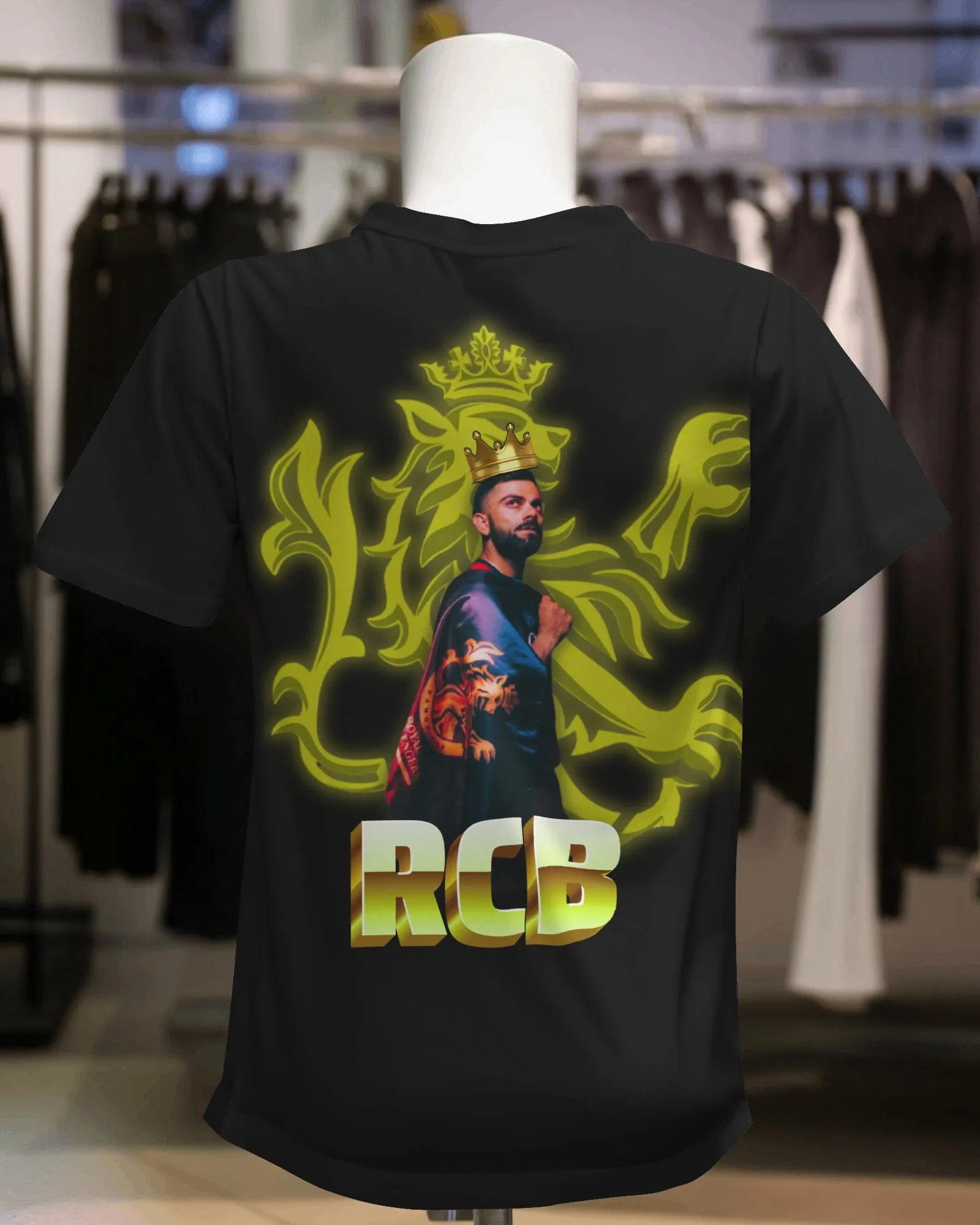 ['Premium RCB Royal Cricket Glow Print T-Shirt | Limited Edition by YORD (T-Shirts) - photo 1 of 3', 'Premium RCB Royal Cricket Glow Print T-Shirt | Limited Edition by YORD (T-Shirts) - photo 2 of 3', 'Premium RCB Royal Cricket Glow Print T-Shirt | Limited Edition by YORD (T-Shirts) - photo 3 of 3']