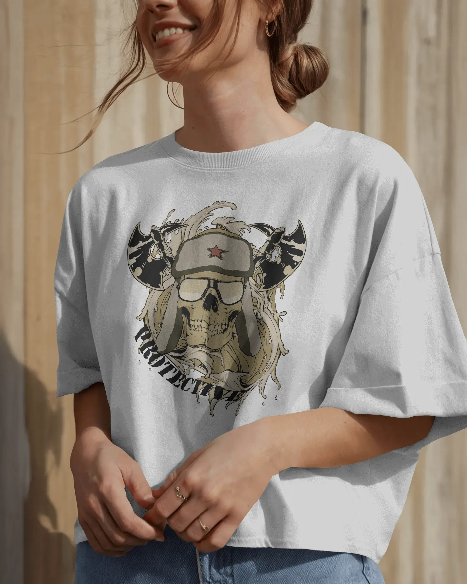 ['Premium Sheriff Skull Oversized T-shirt - Limited Edition by YORD (T-Shirts) - photo 1 of 8', 'Premium Sheriff Skull Oversized T-shirt - Limited Edition by YORD (T-Shirts) - photo 2 of 8', 'Premium Sheriff Skull Oversized T-shirt - Limited Edition by YORD (T-Shirts) - photo 3 of 8', 'Premium Sheriff Skull Oversized T-shirt - Limited Edition by YORD (T-Shirts) - photo 4 of 8', 'Premium Sheriff Skull Oversized T-shirt - Limited Edition by YORD (T-Shirts) - photo 5 of 8', 'Premium Sheriff Skull Oversized T-s