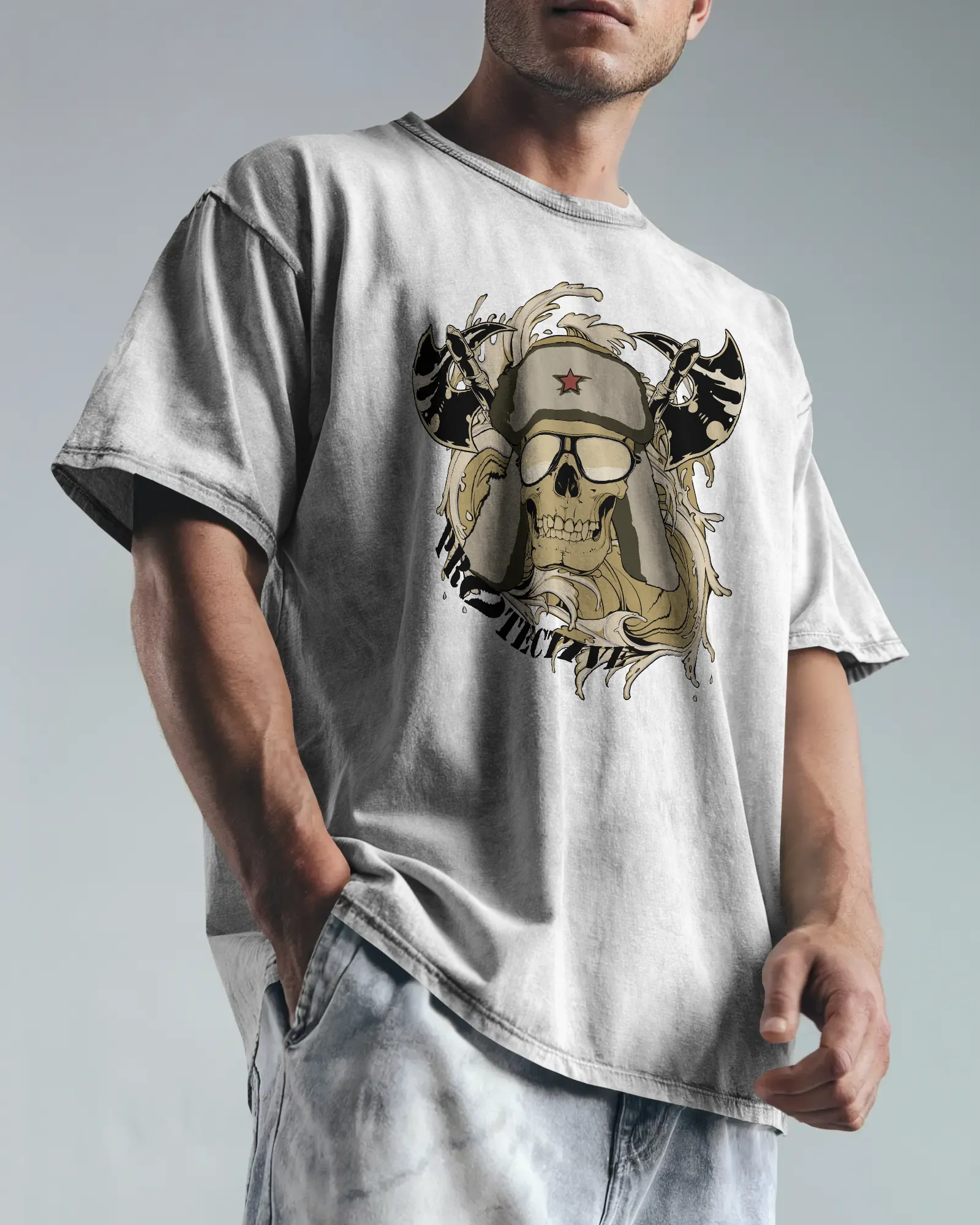 ['Premium Sheriff Skull Oversized T-shirt - Limited Edition by YORD (T-Shirts) - photo 1 of 8', 'Premium Sheriff Skull Oversized T-shirt - Limited Edition by YORD (T-Shirts) - photo 2 of 8', 'Premium Sheriff Skull Oversized T-shirt - Limited Edition by YORD (T-Shirts) - photo 3 of 8', 'Premium Sheriff Skull Oversized T-shirt - Limited Edition by YORD (T-Shirts) - photo 4 of 8', 'Premium Sheriff Skull Oversized T-shirt - Limited Edition by YORD (T-Shirts) - photo 5 of 8', 'Premium Sheriff Skull Oversized T-s