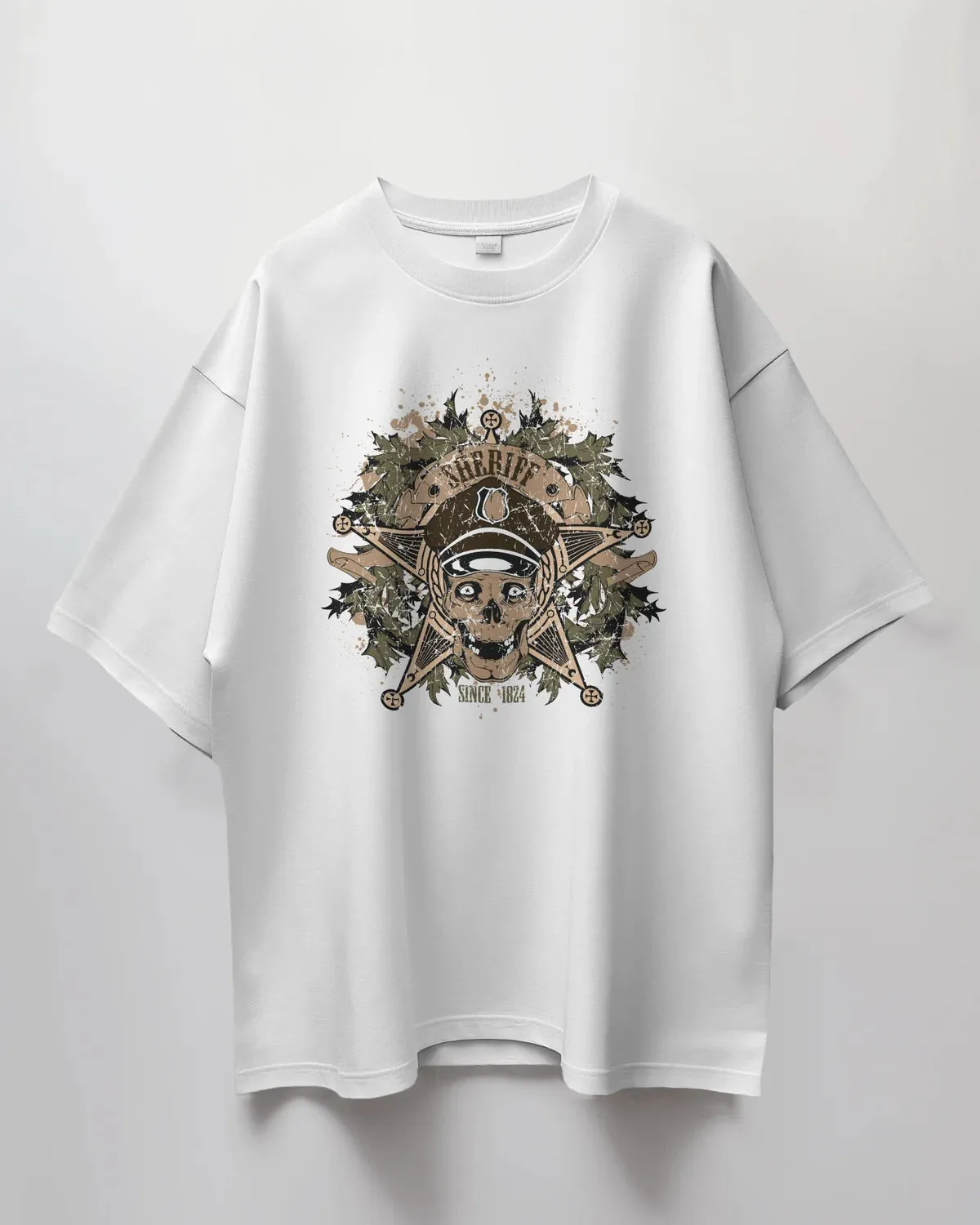 ['Premium Sheriff Skull Oversized T-shirt - Limited Edition by YORD (T-Shirts) - photo 1 of 9', 'Premium Sheriff Skull Oversized T-shirt - Limited Edition by YORD (T-Shirts) - photo 2 of 9', 'Premium Sheriff Skull Oversized T-shirt - Limited Edition by YORD (T-Shirts) - photo 3 of 9', 'Premium Sheriff Skull Oversized T-shirt - Limited Edition by YORD (T-Shirts) - photo 4 of 9', 'Premium Sheriff Skull Oversized T-shirt - Limited Edition by YORD (T-Shirts) - photo 5 of 9', 'Premium Sheriff Skull Oversized T-s