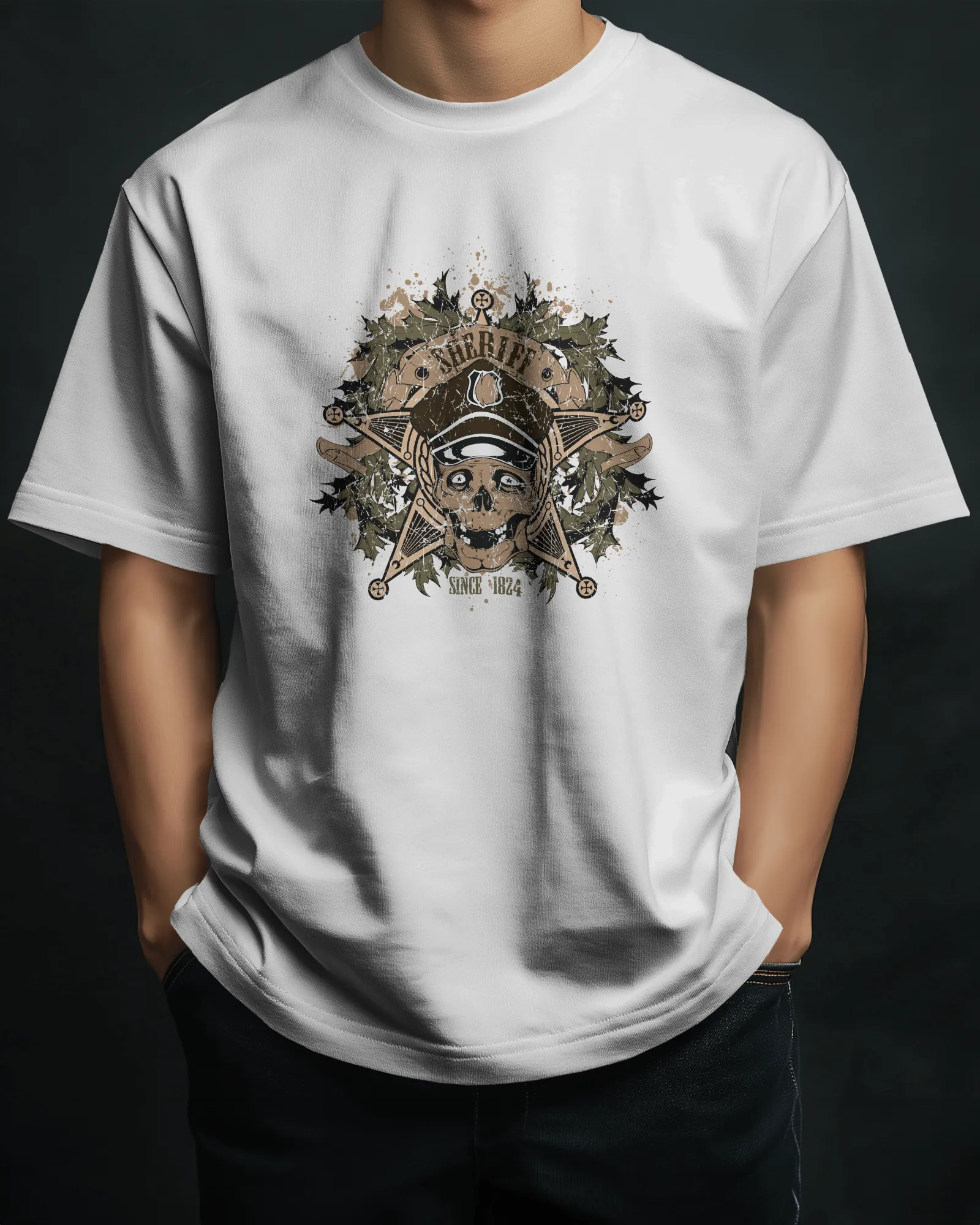 ['Premium Sheriff Skull Oversized T-shirt - Limited Edition by YORD (T-Shirts) - photo 1 of 9', 'Premium Sheriff Skull Oversized T-shirt - Limited Edition by YORD (T-Shirts) - photo 2 of 9', 'Premium Sheriff Skull Oversized T-shirt - Limited Edition by YORD (T-Shirts) - photo 3 of 9', 'Premium Sheriff Skull Oversized T-shirt - Limited Edition by YORD (T-Shirts) - photo 4 of 9', 'Premium Sheriff Skull Oversized T-shirt - Limited Edition by YORD (T-Shirts) - photo 5 of 9', 'Premium Sheriff Skull Oversized T-s