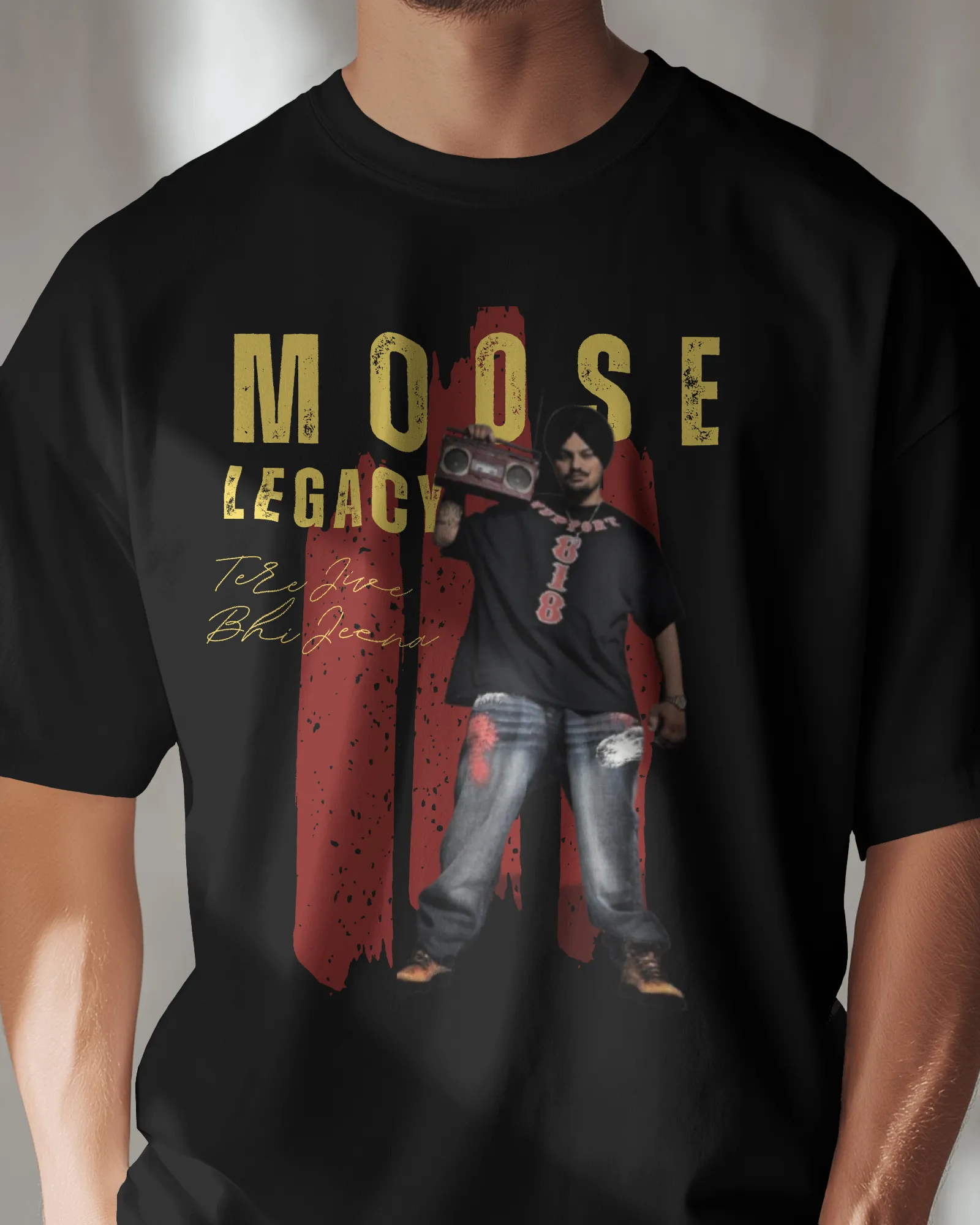 ['Premium Sidhu Moose Wala Tribute Regular T-shirt - Limited Edition by YORD (T-Shirts) - photo 1 of 5', 'Premium Sidhu Moose Wala Tribute Regular T-shirt - Limited Edition by YORD (T-Shirts) - photo 2 of 5', 'Premium Sidhu Moose Wala Tribute Regular T-shirt - Limited Edition by YORD (T-Shirts) - photo 3 of 5', 'Premium Sidhu Moose Wala Tribute Regular T-shirt - Limited Edition by YORD (T-Shirts) - photo 4 of 5', 'Premium Sidhu Moose Wala Tribute Regular T-shirt - Limited Edition by YORD (T-Shirts) - photo 