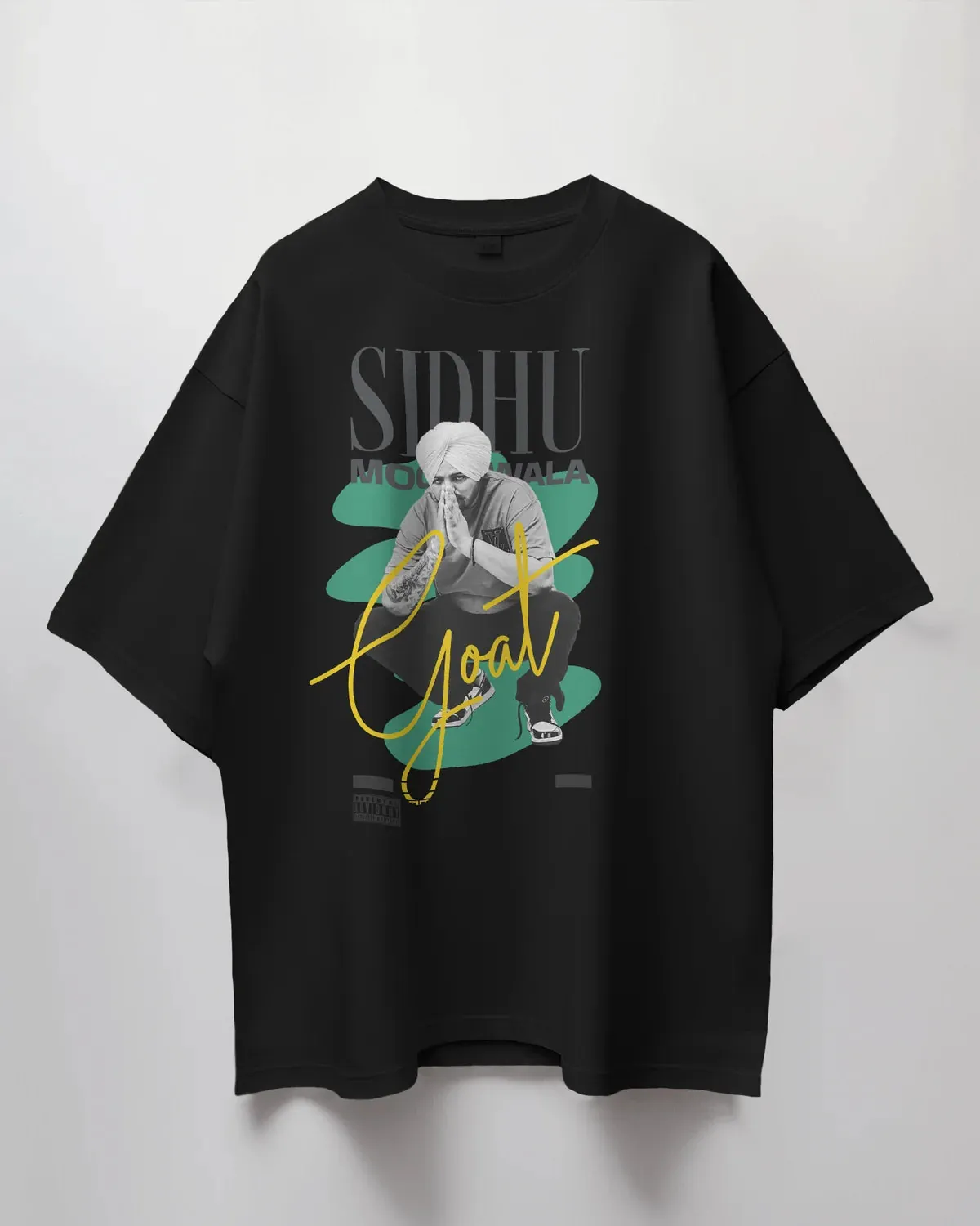 ['Premium Sidhu Moosewala GOAT Limited Edition Oversized T-shirt by YORD (T-Shirts) - photo 1 of 11', 'Premium Sidhu Moosewala GOAT Limited Edition Oversized T-shirt by YORD (T-Shirts) - photo 2 of 11', 'Premium Sidhu Moosewala GOAT Limited Edition Oversized T-shirt by YORD (T-Shirts) - photo 3 of 11', 'Premium Sidhu Moosewala GOAT Limited Edition Oversized T-shirt by YORD (T-Shirts) - photo 4 of 11', 'Premium Sidhu Moosewala GOAT Limited Edition Oversized T-shirt by YORD (T-Shirts) - photo 5 of 11', 'Premi