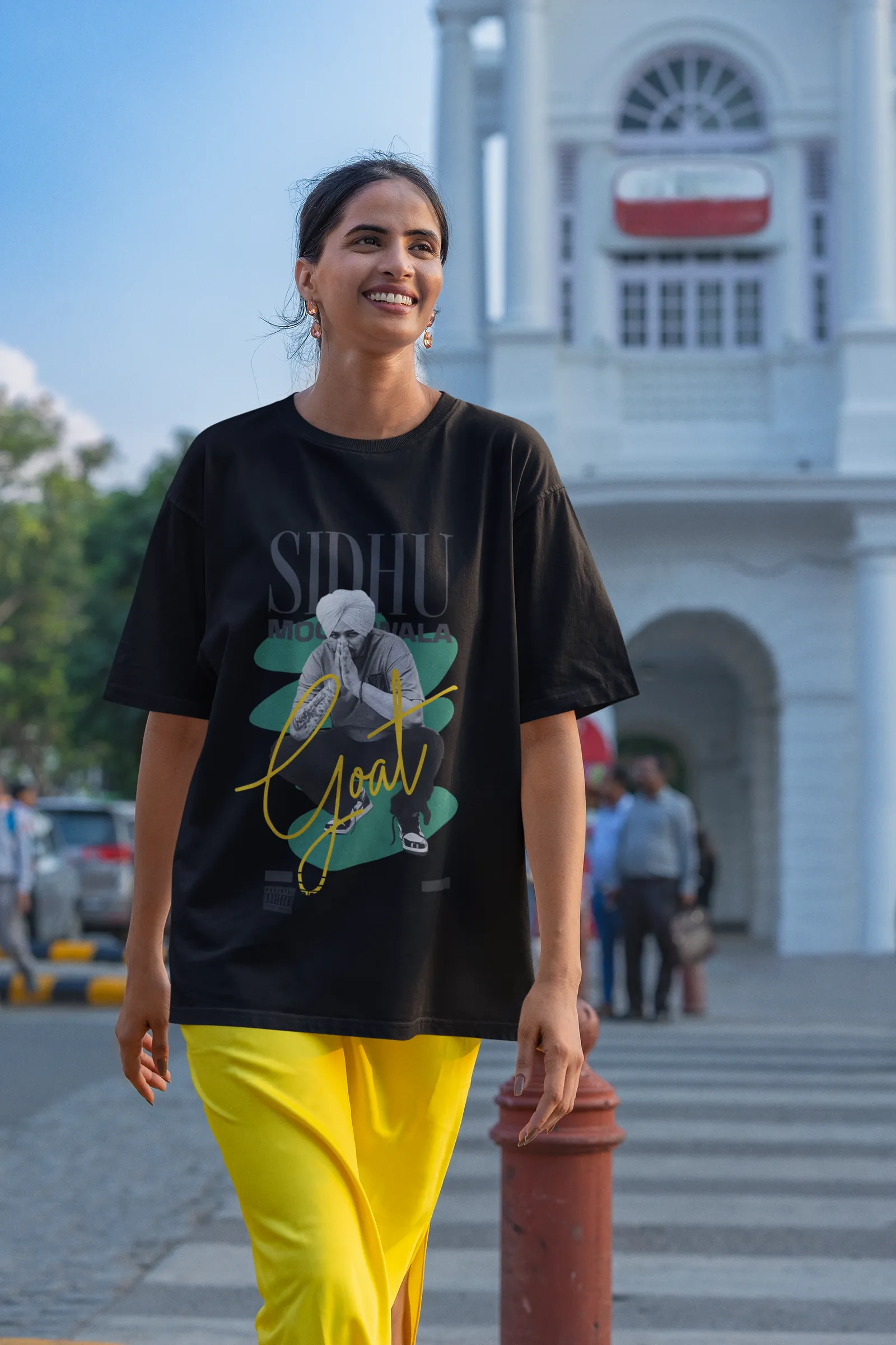 ['Premium Sidhu Moosewala GOAT Limited Edition Oversized T-shirt by YORD (T-Shirts) - photo 1 of 11', 'Premium Sidhu Moosewala GOAT Limited Edition Oversized T-shirt by YORD (T-Shirts) - photo 2 of 11', 'Premium Sidhu Moosewala GOAT Limited Edition Oversized T-shirt by YORD (T-Shirts) - photo 3 of 11', 'Premium Sidhu Moosewala GOAT Limited Edition Oversized T-shirt by YORD (T-Shirts) - photo 4 of 11', 'Premium Sidhu Moosewala GOAT Limited Edition Oversized T-shirt by YORD (T-Shirts) - photo 5 of 11', 'Premi