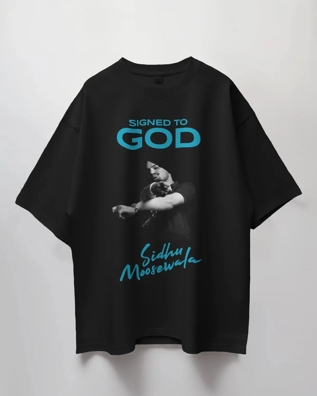 ["Premium Sidhu Moosewala 'SIGNED TO GOD' Oversized T-shirt by YORD (T-Shirts) - photo 1 of 7", "Premium Sidhu Moosewala 'SIGNED TO GOD' Oversized T-shirt by YORD (T-Shirts) - photo 2 of 7", "Premium Sidhu Moosewala 'SIGNED TO GOD' Oversized T-shirt by YORD (T-Shirts) - photo 3 of 7", "Premium Sidhu Moosewala 'SIGNED TO GOD' Oversized T-shirt by YORD (T-Shirts) - photo 4 of 7", "Premium Sidhu Moosewala 'SIGNED TO GOD' Oversized T-shirt by YORD (T-Shirts) - photo 5 of 7", "Premium Sidhu Moosewala 'SIGNED TO 