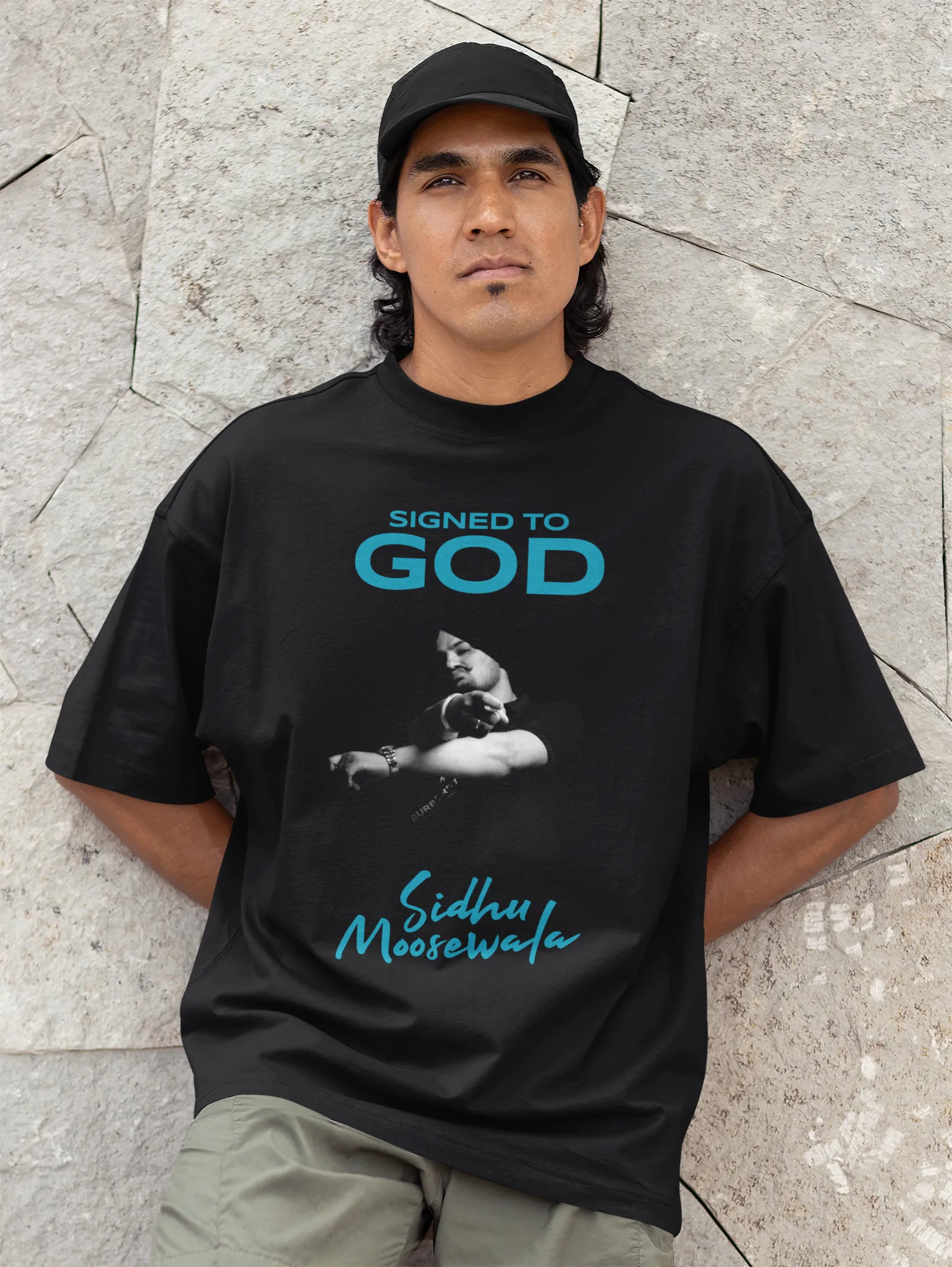 ["Premium Sidhu Moosewala 'SIGNED TO GOD' Oversized T-shirt by YORD (T-Shirts) - photo 1 of 7", "Premium Sidhu Moosewala 'SIGNED TO GOD' Oversized T-shirt by YORD (T-Shirts) - photo 2 of 7", "Premium Sidhu Moosewala 'SIGNED TO GOD' Oversized T-shirt by YORD (T-Shirts) - photo 3 of 7", "Premium Sidhu Moosewala 'SIGNED TO GOD' Oversized T-shirt by YORD (T-Shirts) - photo 4 of 7", "Premium Sidhu Moosewala 'SIGNED TO GOD' Oversized T-shirt by YORD (T-Shirts) - photo 5 of 7", "Premium Sidhu Moosewala 'SIGNED TO 