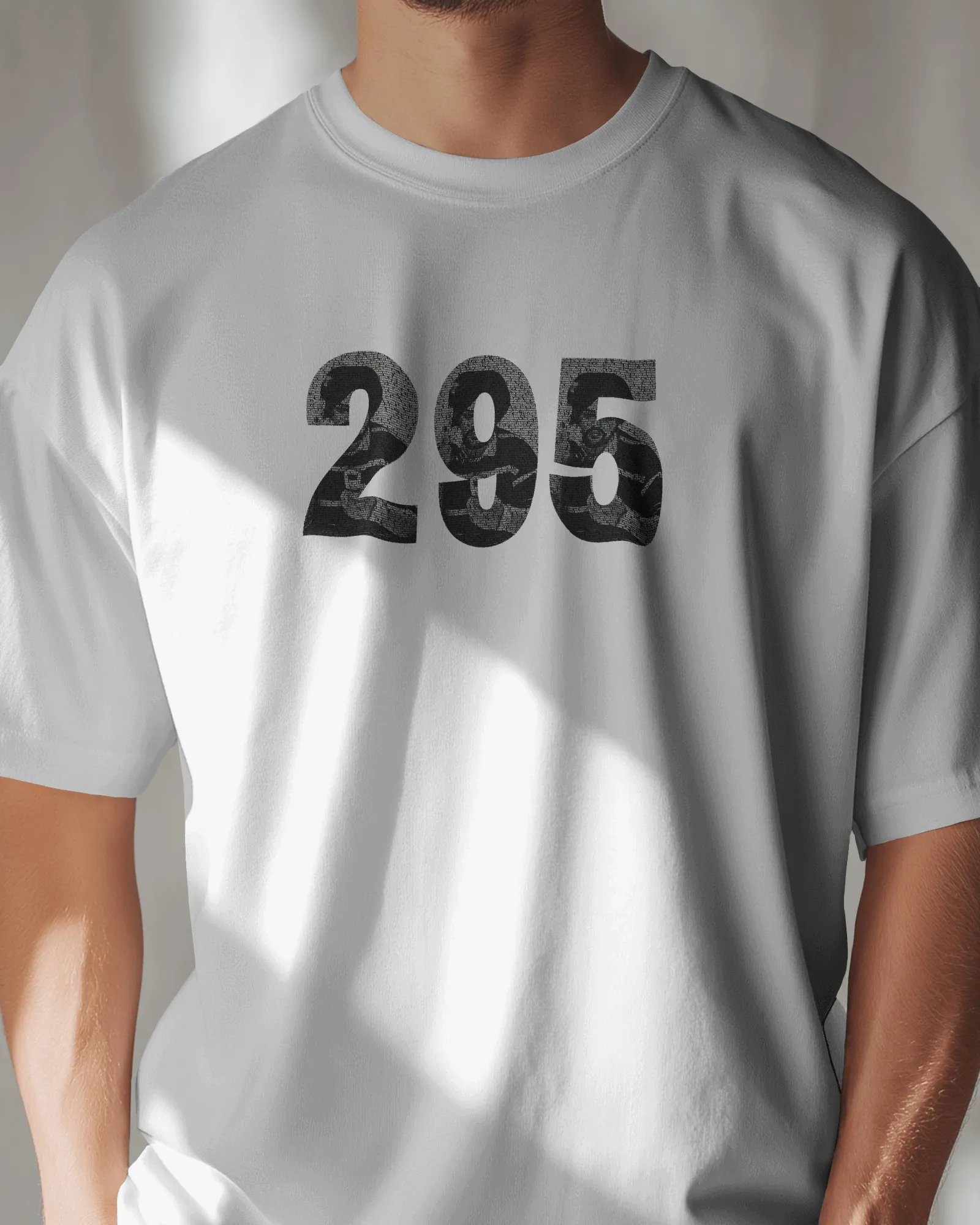 ["Premium Sidhu Moosewala '295' Tribute T-shirt by YORD (T-Shirts) - photo 1 of 3", "Premium Sidhu Moosewala '295' Tribute T-shirt by YORD (T-Shirts) - photo 2 of 3", "Premium Sidhu Moosewala '295' Tribute T-shirt by YORD (T-Shirts) - photo 3 of 3"]