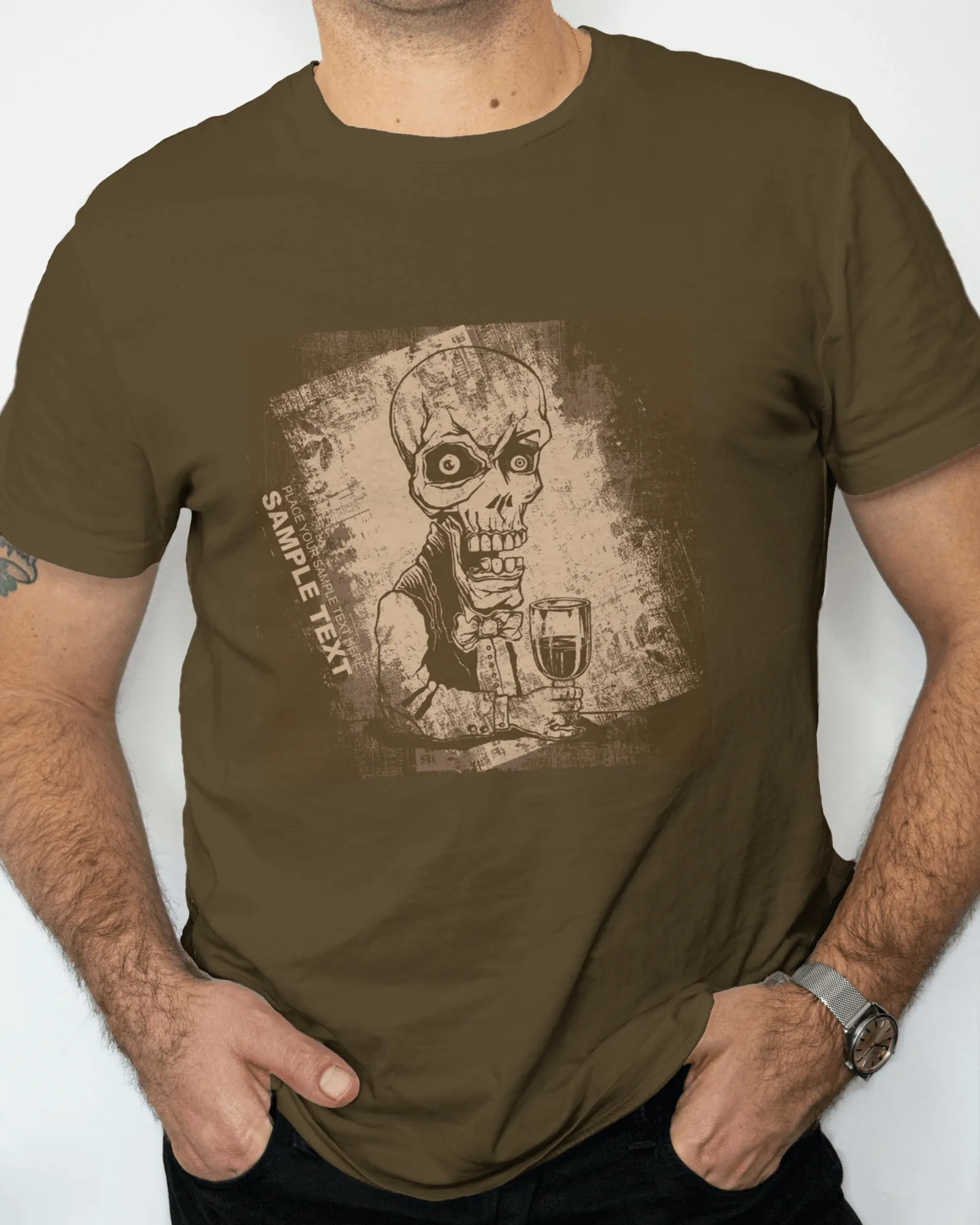 ['Premium Skeleton Waiter Graphic Regular T-shirt by YORD (T-Shirts) - photo 1 of 5', 'Premium Skeleton Waiter Graphic Regular T-shirt by YORD (T-Shirts) - photo 2 of 5', 'Premium Skeleton Waiter Graphic Regular T-shirt by YORD (T-Shirts) - photo 3 of 5', 'Premium Skeleton Waiter Graphic Regular T-shirt by YORD (T-Shirts) - photo 4 of 5', 'Premium Skeleton Waiter Graphic Regular T-shirt by YORD (T-Shirts) - photo 5 of 5']