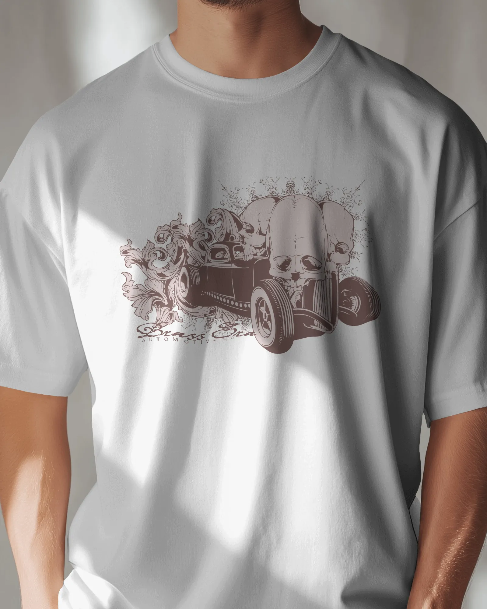 ['Premium Skull Hot Rod Graphic White T-shirt | Limited Edition by YORD (T-Shirts) - photo 1 of 6', 'Premium Skull Hot Rod Graphic White T-shirt | Limited Edition by YORD (T-Shirts) - photo 2 of 6', 'Premium Skull Hot Rod Graphic White T-shirt | Limited Edition by YORD (T-Shirts) - photo 3 of 6', 'Premium Skull Hot Rod Graphic White T-shirt | Limited Edition by YORD (T-Shirts) - photo 4 of 6', 'Premium Skull Hot Rod Graphic White T-shirt | Limited Edition by YORD (T-Shirts) - photo 5 of 6', 'Premium Skull H