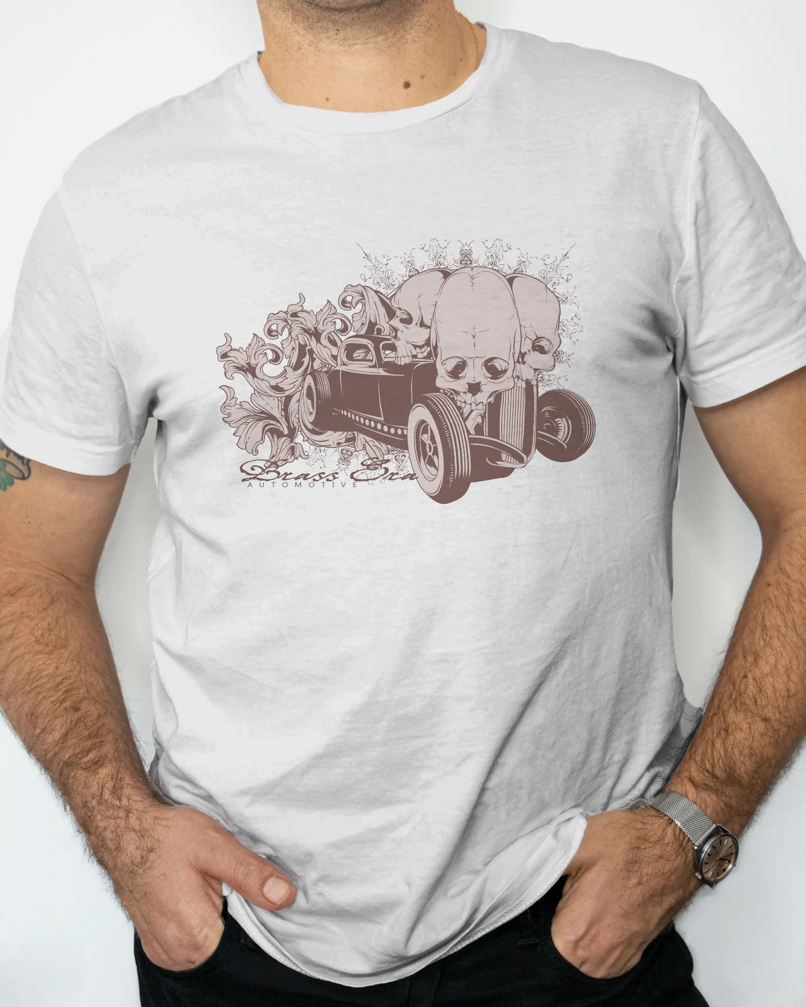 ['Premium Skull Hot Rod Graphic White T-shirt | Limited Edition by YORD (T-Shirts) - photo 1 of 6', 'Premium Skull Hot Rod Graphic White T-shirt | Limited Edition by YORD (T-Shirts) - photo 2 of 6', 'Premium Skull Hot Rod Graphic White T-shirt | Limited Edition by YORD (T-Shirts) - photo 3 of 6', 'Premium Skull Hot Rod Graphic White T-shirt | Limited Edition by YORD (T-Shirts) - photo 4 of 6', 'Premium Skull Hot Rod Graphic White T-shirt | Limited Edition by YORD (T-Shirts) - photo 5 of 6', 'Premium Skull H