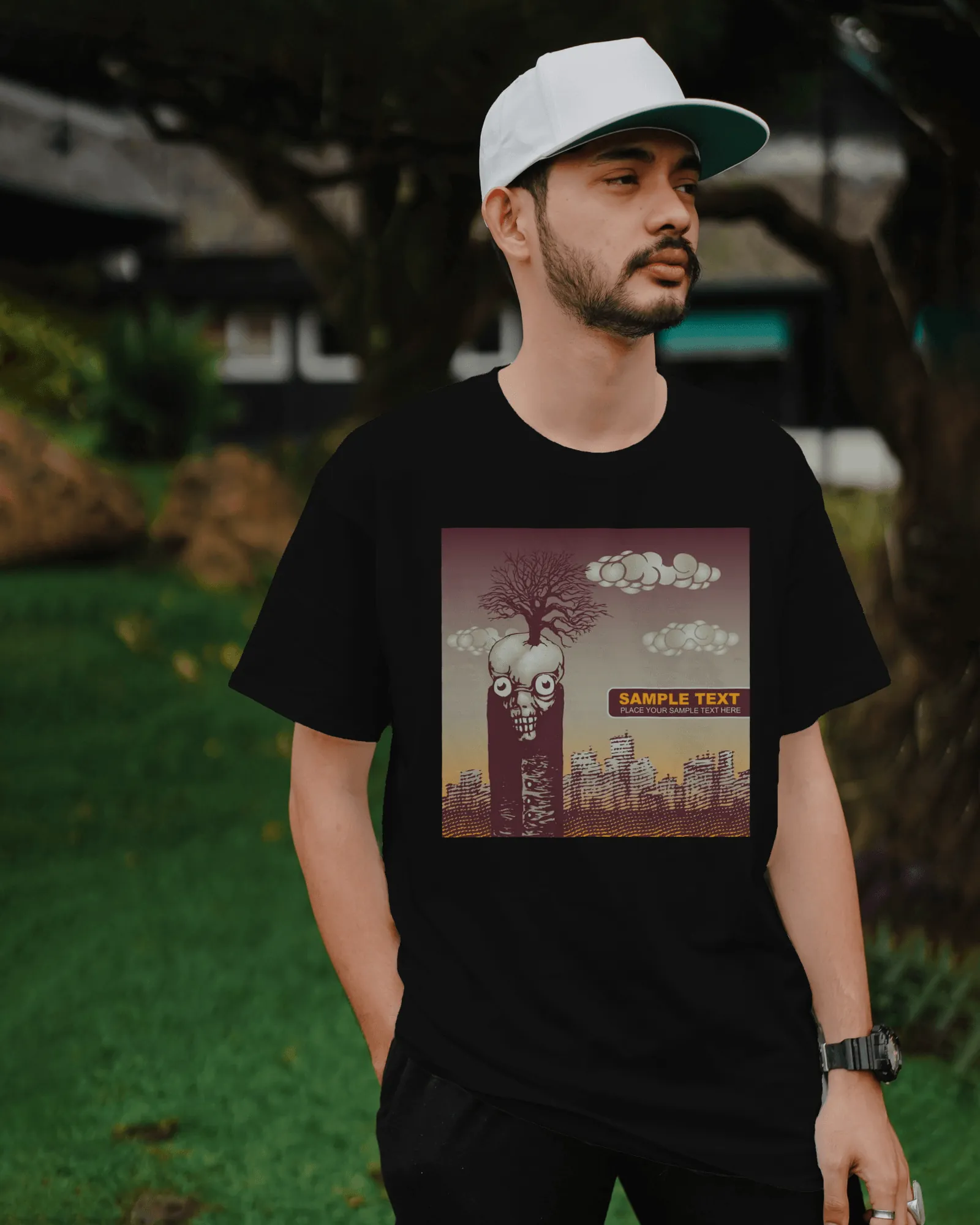 ['Premium Surreal Skull Tree Urban Landscape Graphic T-Shirt by YORD (T-Shirts) - photo 1 of 6', 'Premium Surreal Skull Tree Urban Landscape Graphic T-Shirt by YORD (T-Shirts) - photo 2 of 6', 'Premium Surreal Skull Tree Urban Landscape Graphic T-Shirt by YORD (T-Shirts) - photo 3 of 6', 'Premium Surreal Skull Tree Urban Landscape Graphic T-Shirt by YORD (T-Shirts) - photo 4 of 6', 'Premium Surreal Skull Tree Urban Landscape Graphic T-Shirt by YORD (T-Shirts) - photo 5 of 6', 'Premium Surreal Skull Tree Urb
