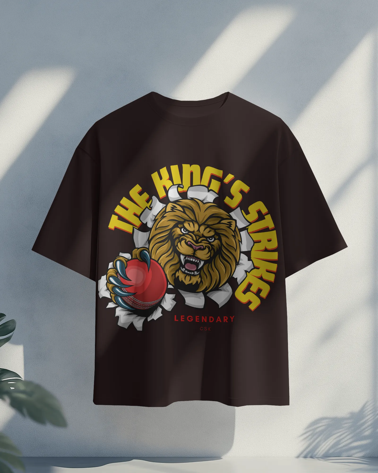 ["Premium 'The King's Stroke' RCB Cricket T-Shirt | Limited Edition by YORD (T-Shirts) - photo 1 of 2", "Premium 'The King's Stroke' RCB Cricket T-Shirt | Limited Edition by YORD (T-Shirts) - photo 2 of 2"]