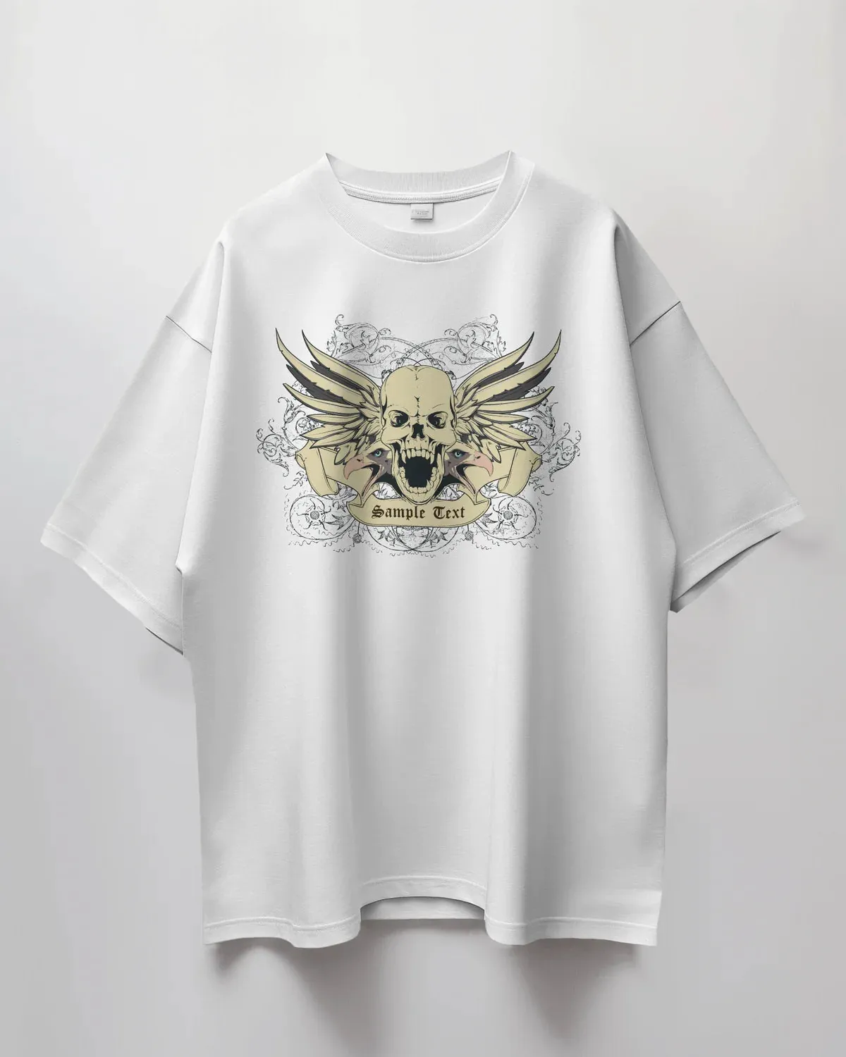 ['Premium Winged Skull Oversized T-shirt | Limited Edition by YORD (T-Shirts) - photo 1 of 10', 'Premium Winged Skull Oversized T-shirt | Limited Edition by YORD (T-Shirts) - photo 2 of 10', 'Premium Winged Skull Oversized T-shirt | Limited Edition by YORD (T-Shirts) - photo 3 of 10', 'Premium Winged Skull Oversized T-shirt | Limited Edition by YORD (T-Shirts) - photo 4 of 10', 'Premium Winged Skull Oversized T-shirt | Limited Edition by YORD (T-Shirts) - photo 5 of 10', 'Premium Winged Skull Oversized T-sh