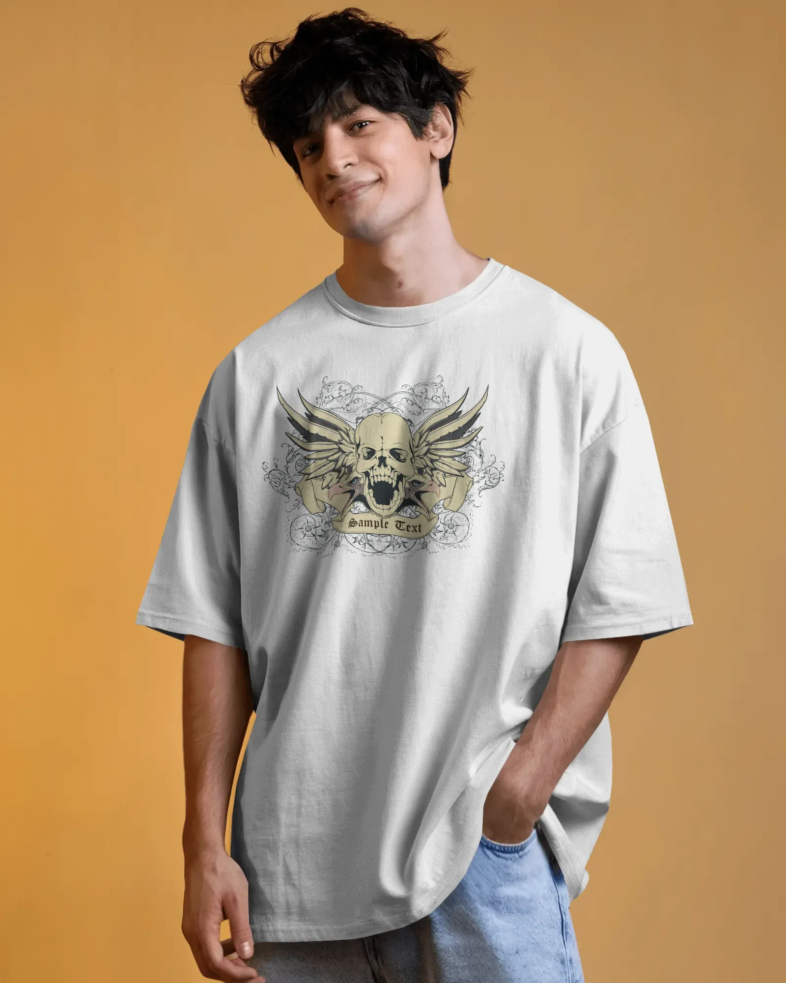['Premium Winged Skull Oversized T-shirt | Limited Edition by YORD (T-Shirts) - photo 1 of 10', 'Premium Winged Skull Oversized T-shirt | Limited Edition by YORD (T-Shirts) - photo 2 of 10', 'Premium Winged Skull Oversized T-shirt | Limited Edition by YORD (T-Shirts) - photo 3 of 10', 'Premium Winged Skull Oversized T-shirt | Limited Edition by YORD (T-Shirts) - photo 4 of 10', 'Premium Winged Skull Oversized T-shirt | Limited Edition by YORD (T-Shirts) - photo 5 of 10', 'Premium Winged Skull Oversized T-sh