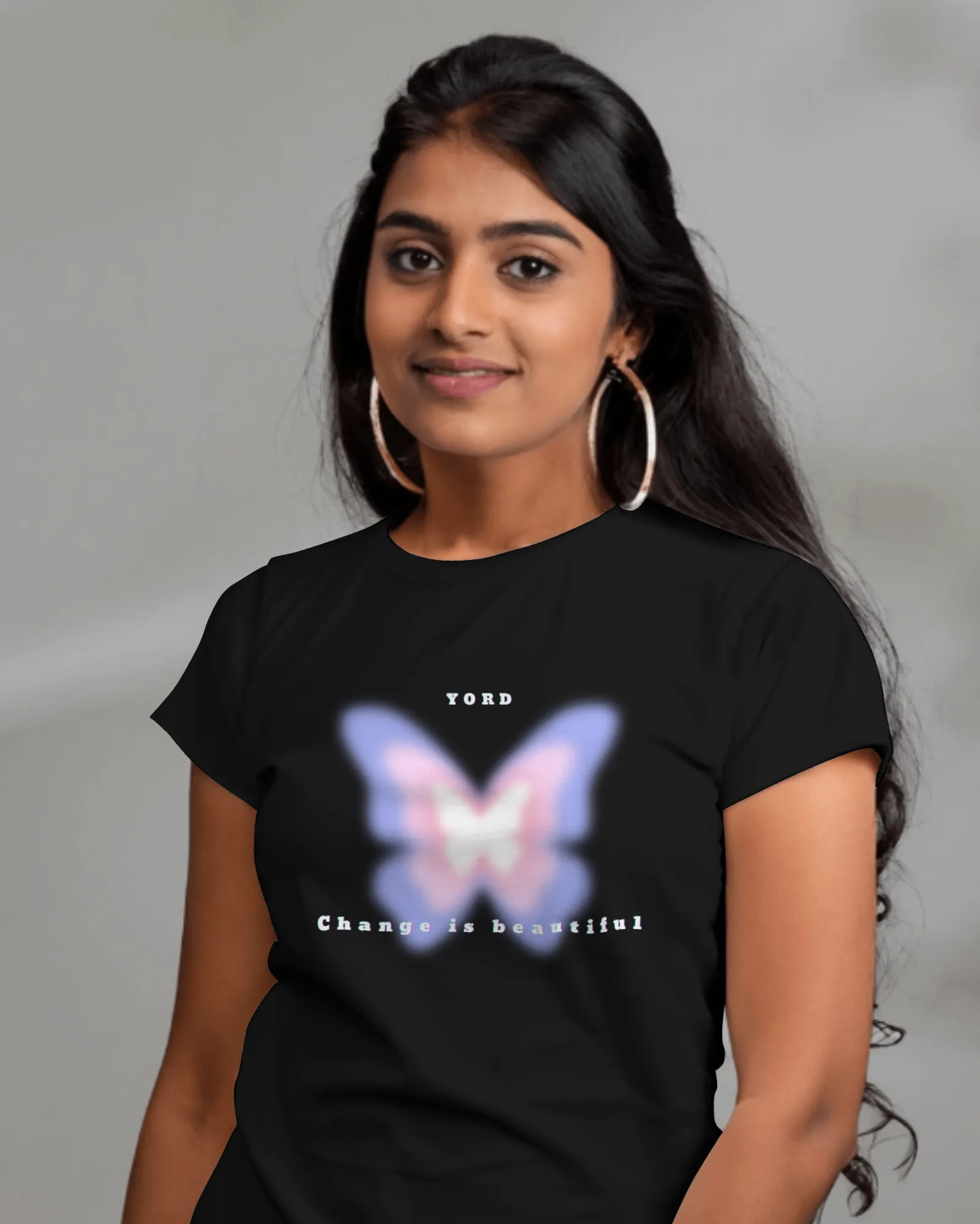 ["Premium YORD Butterfly 'Change is Beautiful' Regular T-Shirt by YORD (T-Shirts) - photo 1 of 6", "Premium YORD Butterfly 'Change is Beautiful' Regular T-Shirt by YORD (T-Shirts) - photo 2 of 6", "Premium YORD Butterfly 'Change is Beautiful' Regular T-Shirt by YORD (T-Shirts) - photo 3 of 6", "Premium YORD Butterfly 'Change is Beautiful' Regular T-Shirt by YORD (T-Shirts) - photo 4 of 6", "Premium YORD Butterfly 'Change is Beautiful' Regular T-Shirt by YORD (T-Shirts) - photo 5 of 6", "Premium YORD Butterf
