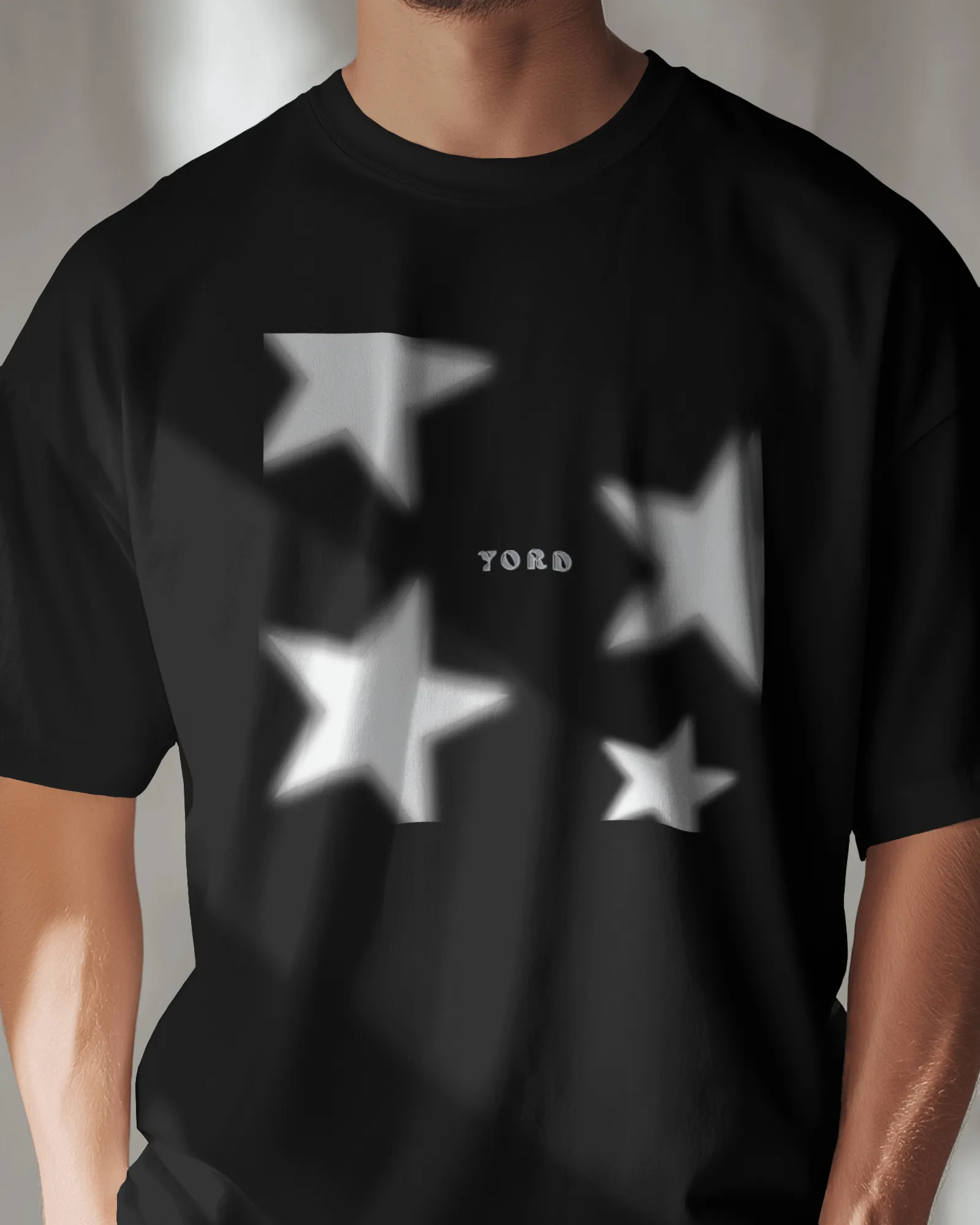 ['Premium YORD Star Glow Print Black Regular  T-Shirt - Limited Edition by YORD (T-Shirts) - photo 1 of 6', 'Premium YORD Star Glow Print Black Regular  T-Shirt - Limited Edition by YORD (T-Shirts) - photo 2 of 6', 'Premium YORD Star Glow Print Black Regular  T-Shirt - Limited Edition by YORD (T-Shirts) - photo 3 of 6', 'Premium YORD Star Glow Print Black Regular  T-Shirt - Limited Edition by YORD (T-Shirts) - photo 4 of 6', 'Premium YORD Star Glow Print Black Regular  T-Shirt - Limited Edition by YORD (T-S