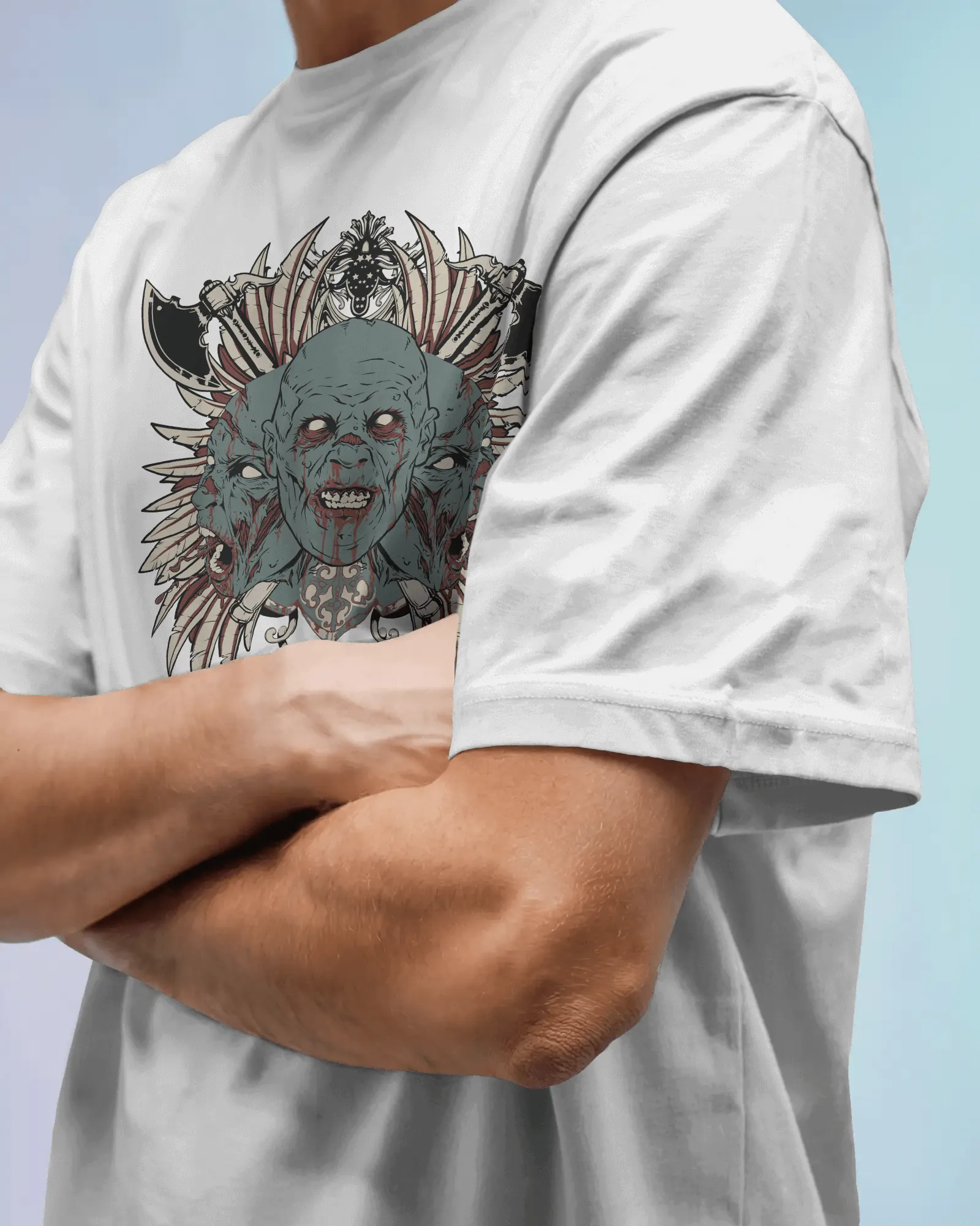 ['Premium Zombie Creature Gothic Oversized T-shirt by YORD (T-Shirts) - photo 1 of 10', 'Premium Zombie Creature Gothic Oversized T-shirt by YORD (T-Shirts) - photo 2 of 10', 'Premium Zombie Creature Gothic Oversized T-shirt by YORD (T-Shirts) - photo 3 of 10', 'Premium Zombie Creature Gothic Oversized T-shirt by YORD (T-Shirts) - photo 4 of 10', 'Premium Zombie Creature Gothic Oversized T-shirt by YORD (T-Shirts) - photo 5 of 10', 'Premium Zombie Creature Gothic Oversized T-shirt by YORD (T-Shirts) - photo