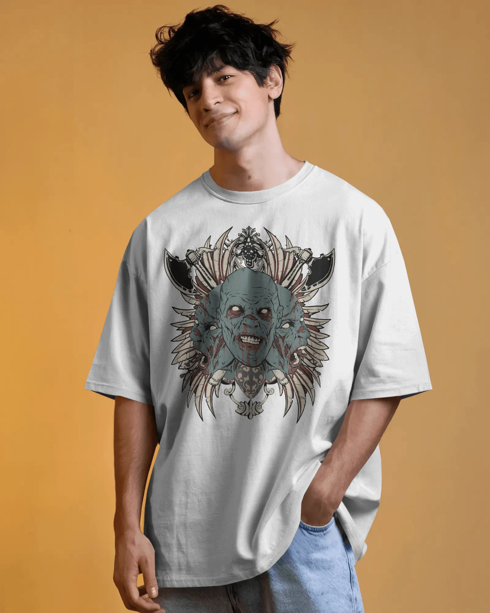 ['Premium Zombie Creature Gothic Oversized T-shirt by YORD (T-Shirts) - photo 1 of 10', 'Premium Zombie Creature Gothic Oversized T-shirt by YORD (T-Shirts) - photo 2 of 10', 'Premium Zombie Creature Gothic Oversized T-shirt by YORD (T-Shirts) - photo 3 of 10', 'Premium Zombie Creature Gothic Oversized T-shirt by YORD (T-Shirts) - photo 4 of 10', 'Premium Zombie Creature Gothic Oversized T-shirt by YORD (T-Shirts) - photo 5 of 10', 'Premium Zombie Creature Gothic Oversized T-shirt by YORD (T-Shirts) - photo