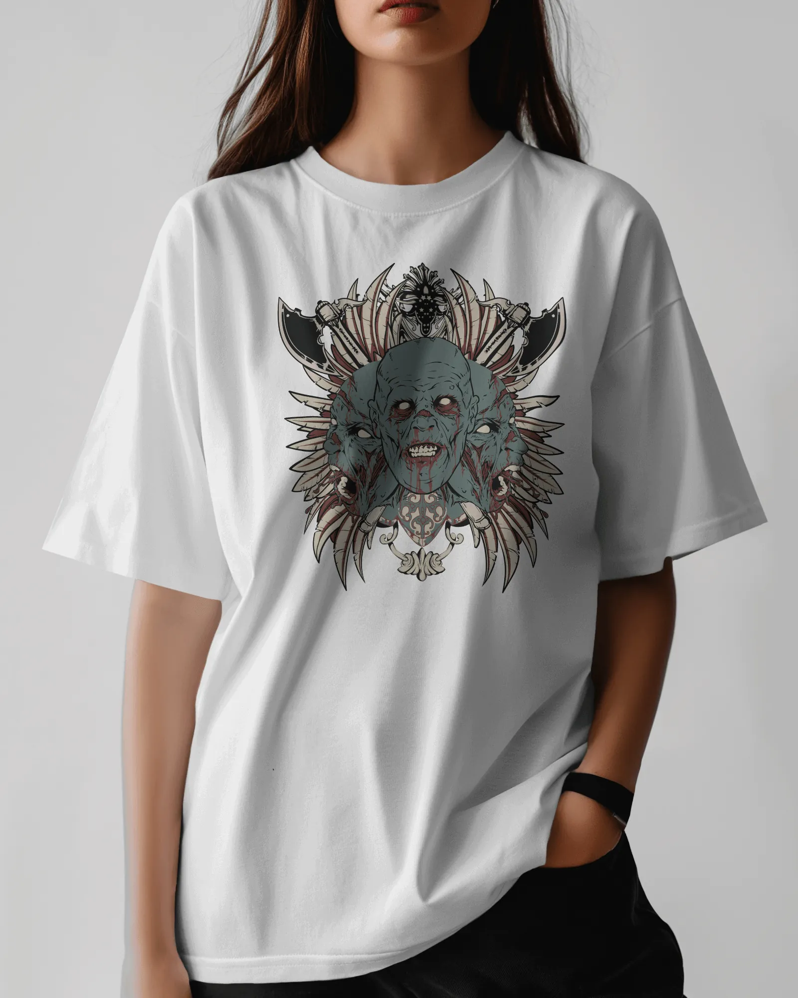 ['Premium Zombie Creature Gothic Oversized T-shirt by YORD (T-Shirts) - photo 1 of 10', 'Premium Zombie Creature Gothic Oversized T-shirt by YORD (T-Shirts) - photo 2 of 10', 'Premium Zombie Creature Gothic Oversized T-shirt by YORD (T-Shirts) - photo 3 of 10', 'Premium Zombie Creature Gothic Oversized T-shirt by YORD (T-Shirts) - photo 4 of 10', 'Premium Zombie Creature Gothic Oversized T-shirt by YORD (T-Shirts) - photo 5 of 10', 'Premium Zombie Creature Gothic Oversized T-shirt by YORD (T-Shirts) - photo
