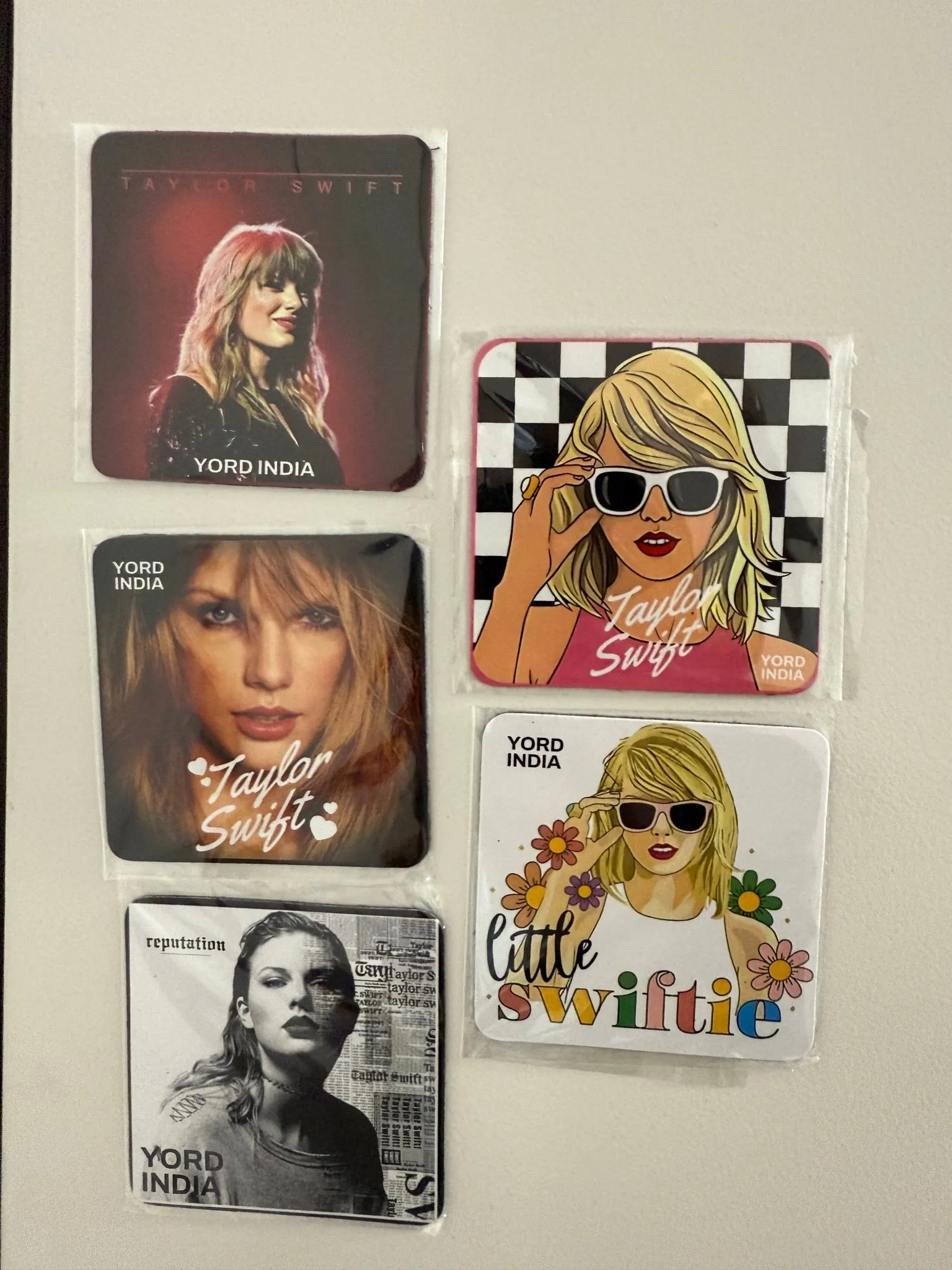 Taylor Swift Fridge Magnets Collection - Pack of 5 - alternate view